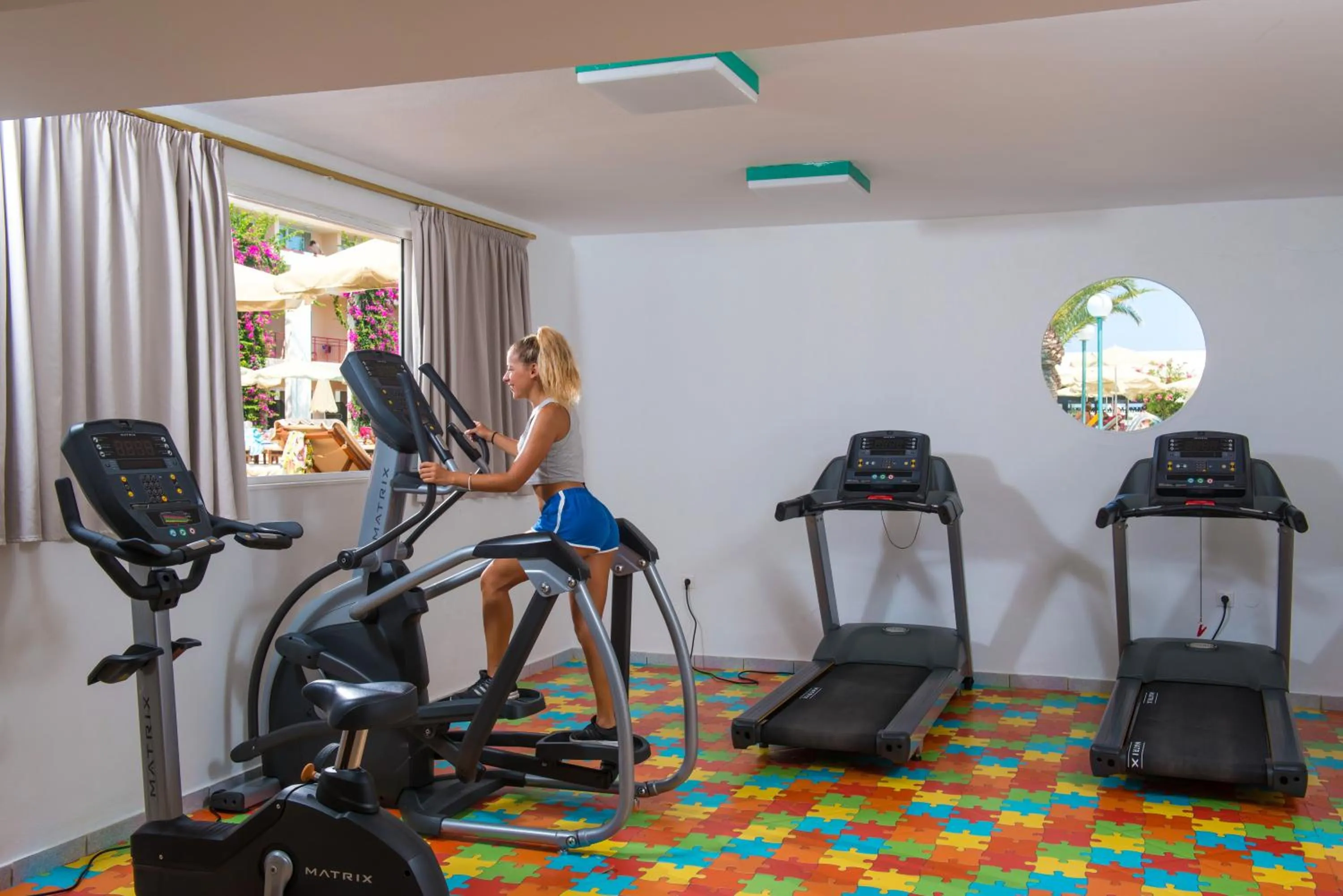 Fitness centre/facilities in Rethymno Palace