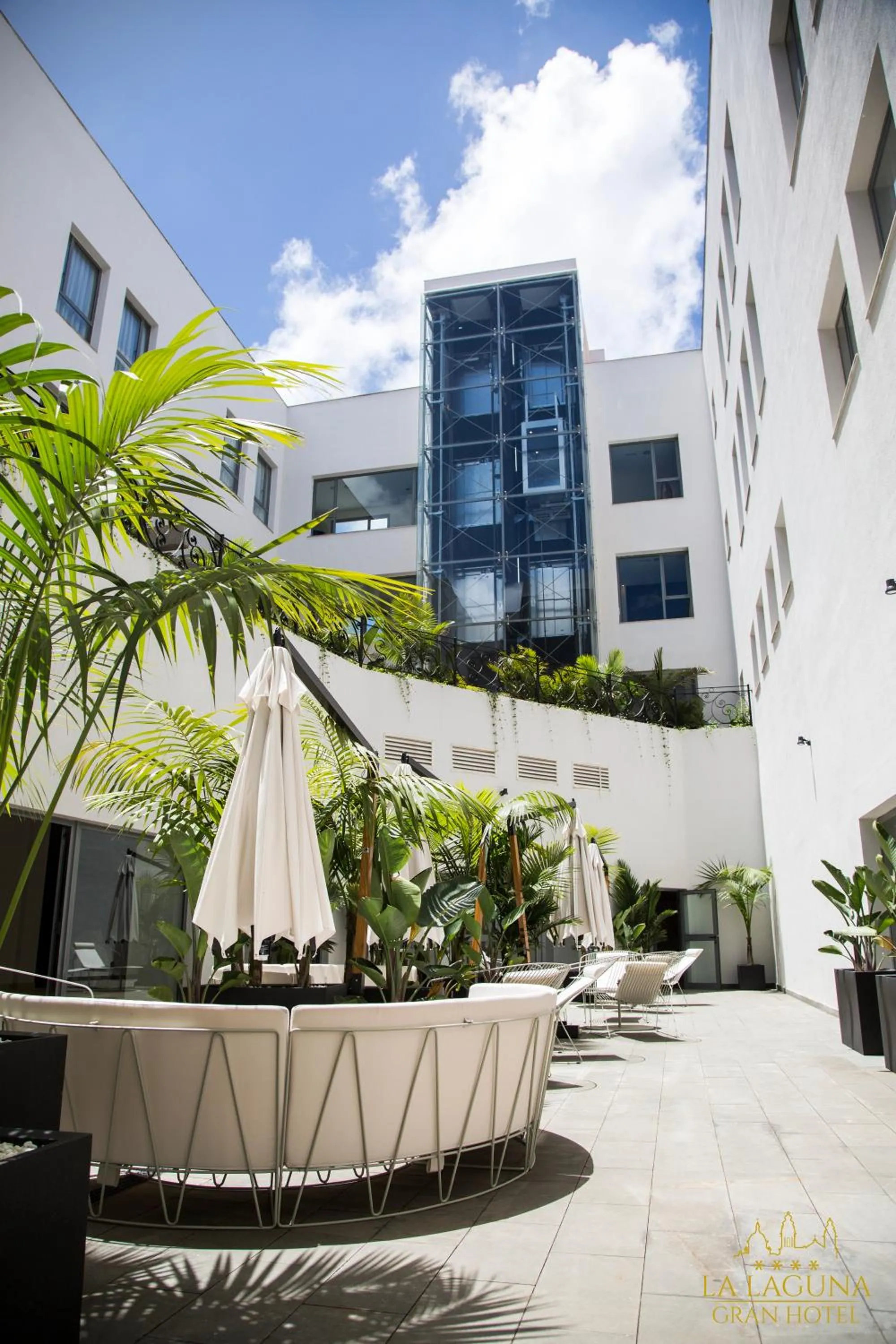 Patio in La Laguna Gran Hotel