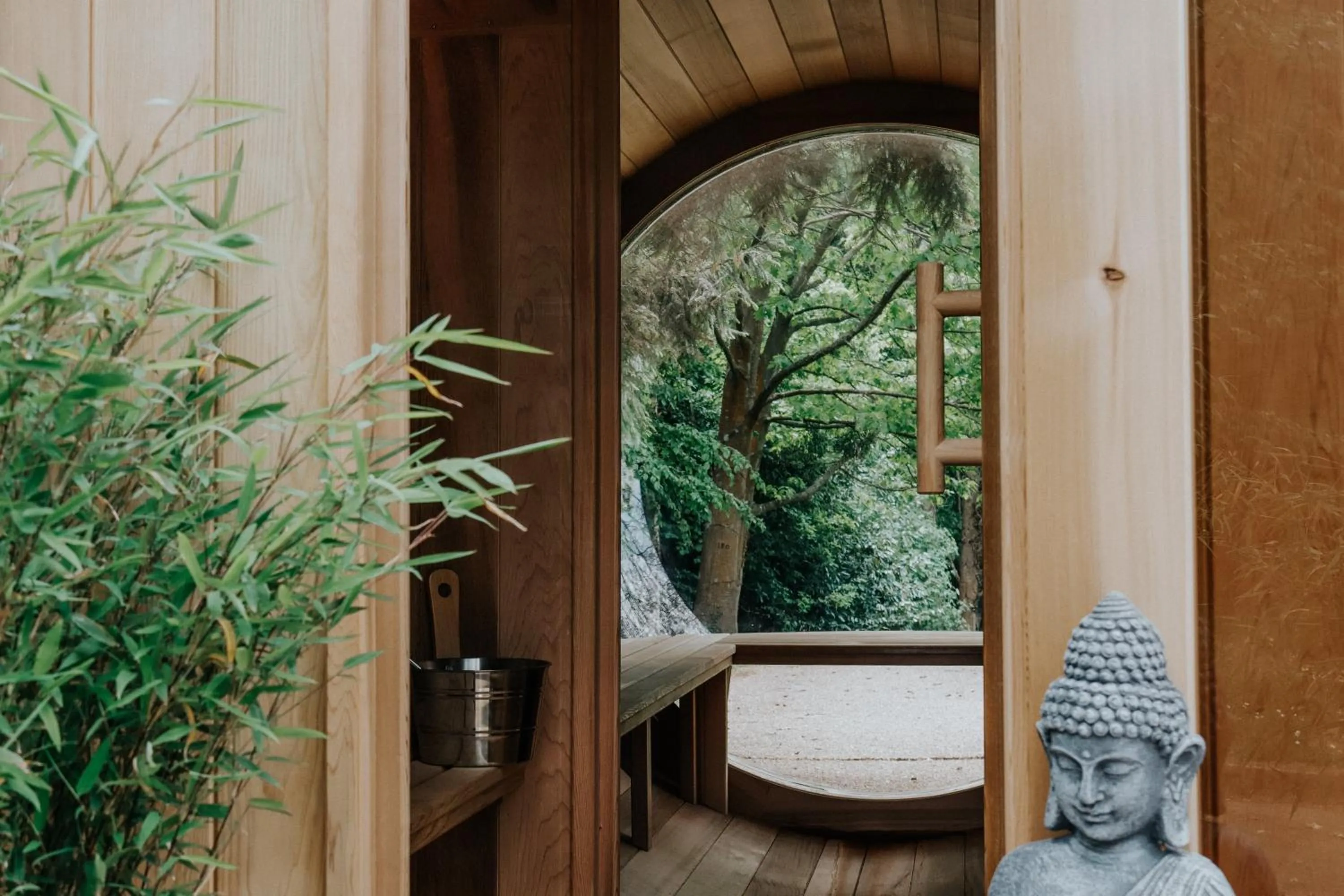 Sauna in Hôtel Les Jardins de Deauville