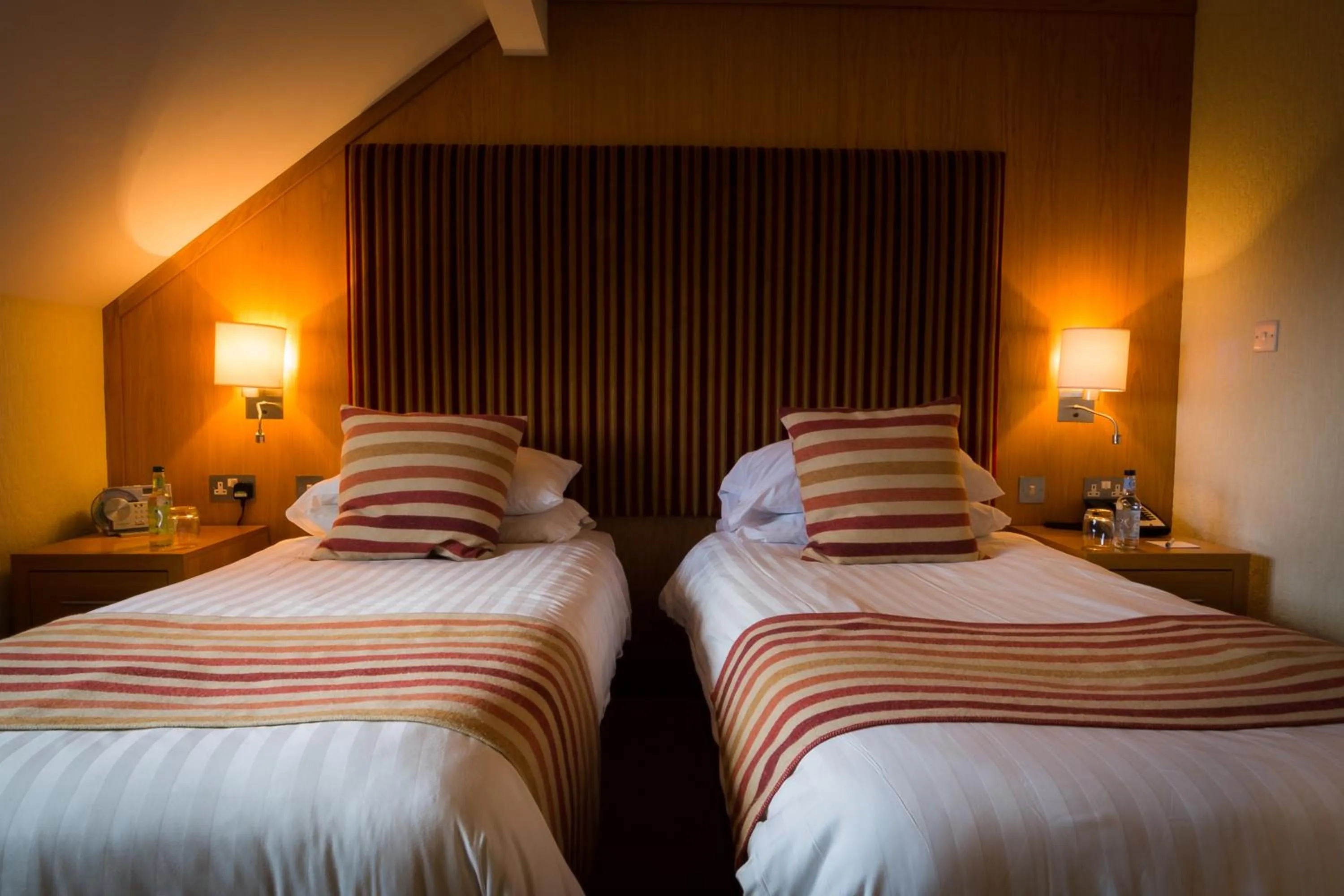 Bed in Wolfscastle Country Hotel