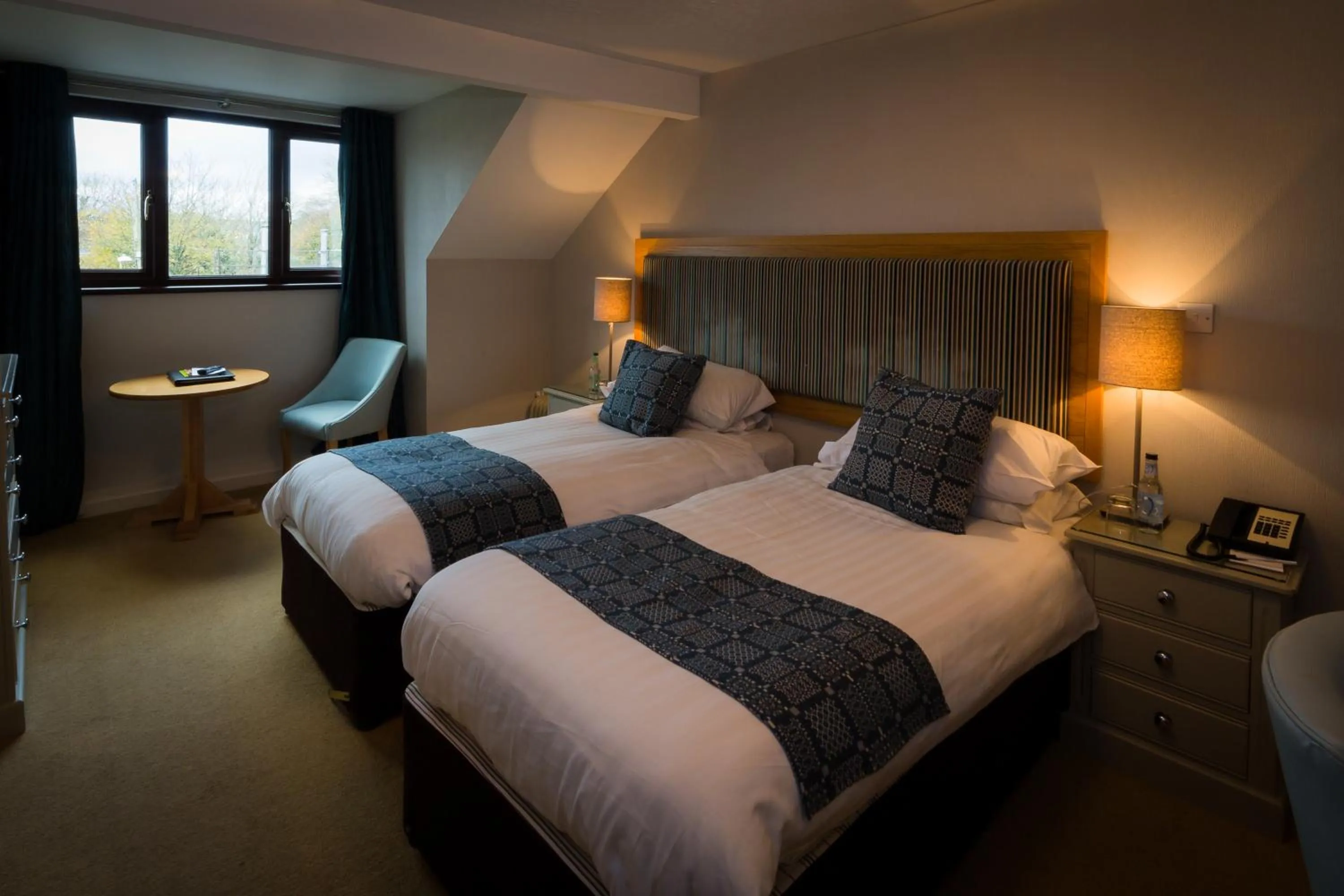 Bed in Wolfscastle Country Hotel