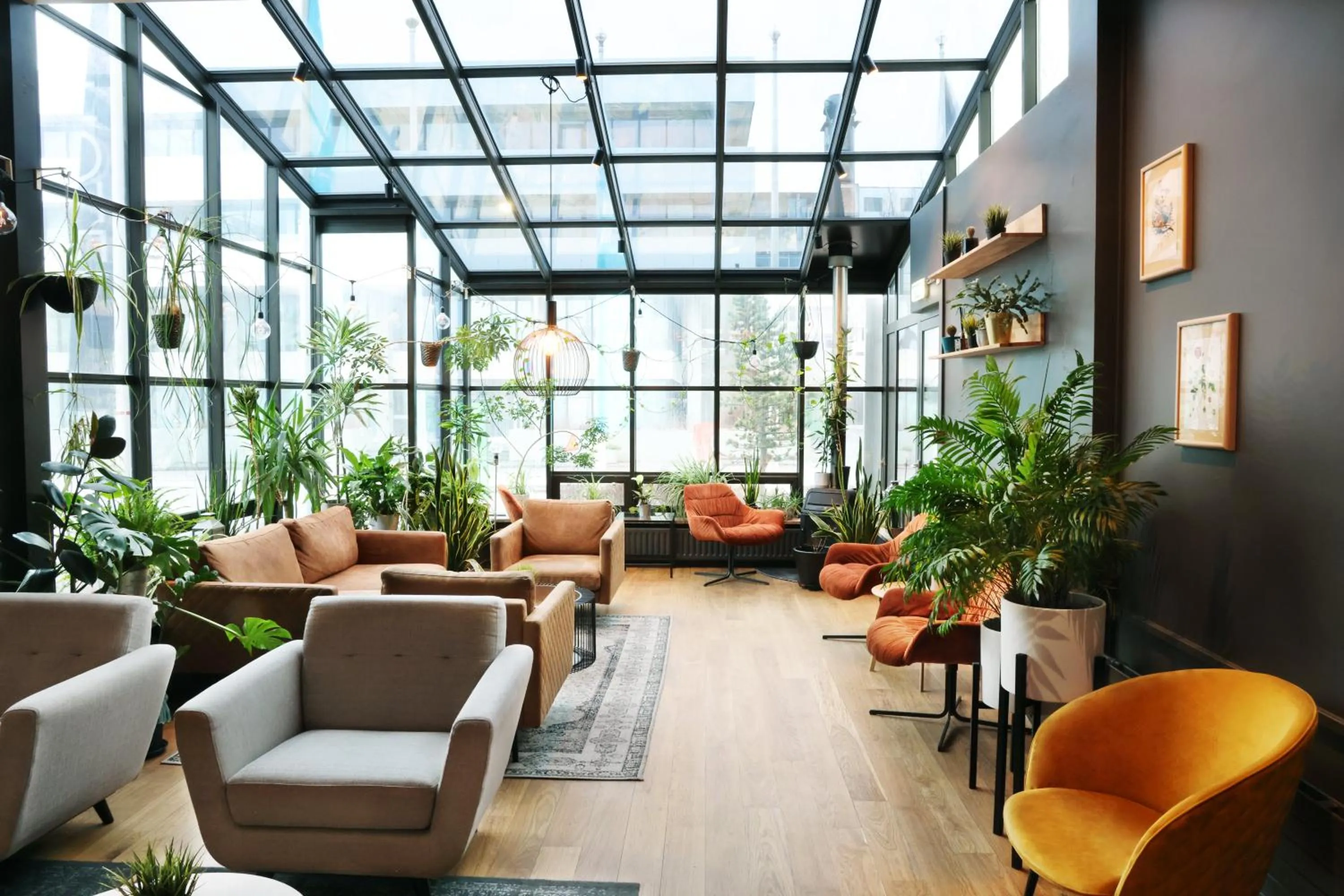 Seating area in Fosshotel Lind