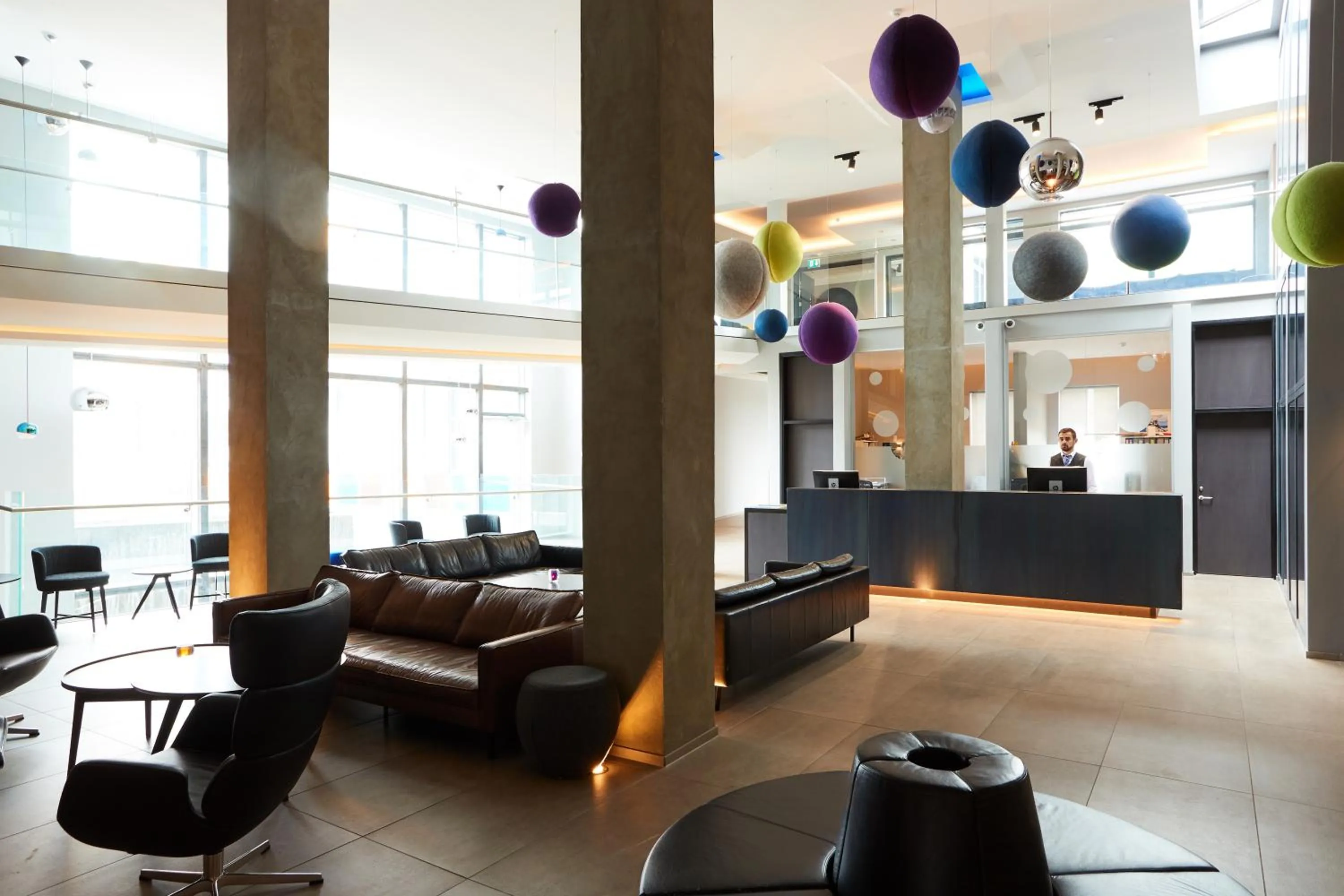 Lobby or reception in Fosshotel Husavik