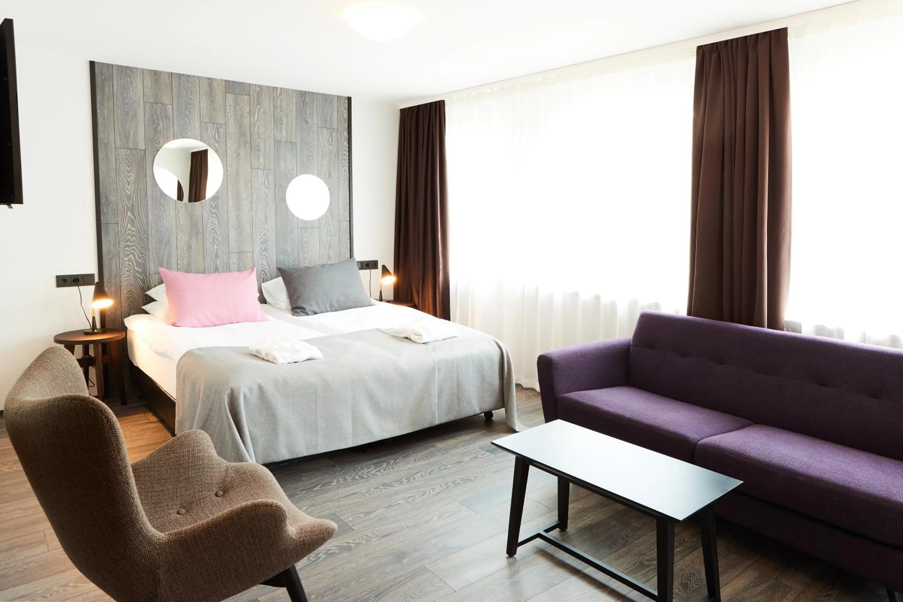 Bedroom, Bed in Fosshotel Husavik