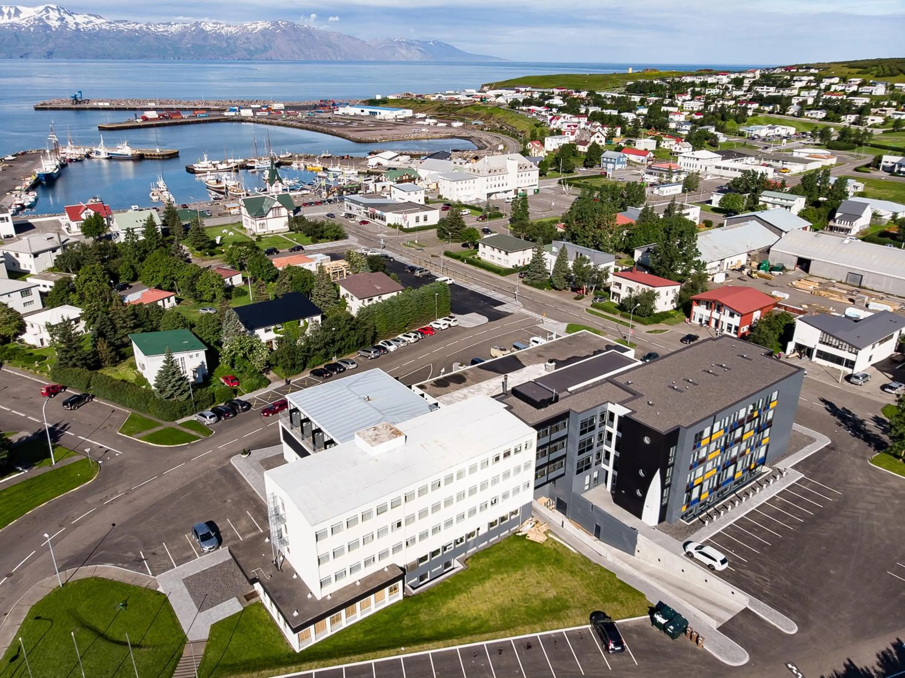 Property building in Fosshotel Husavik
