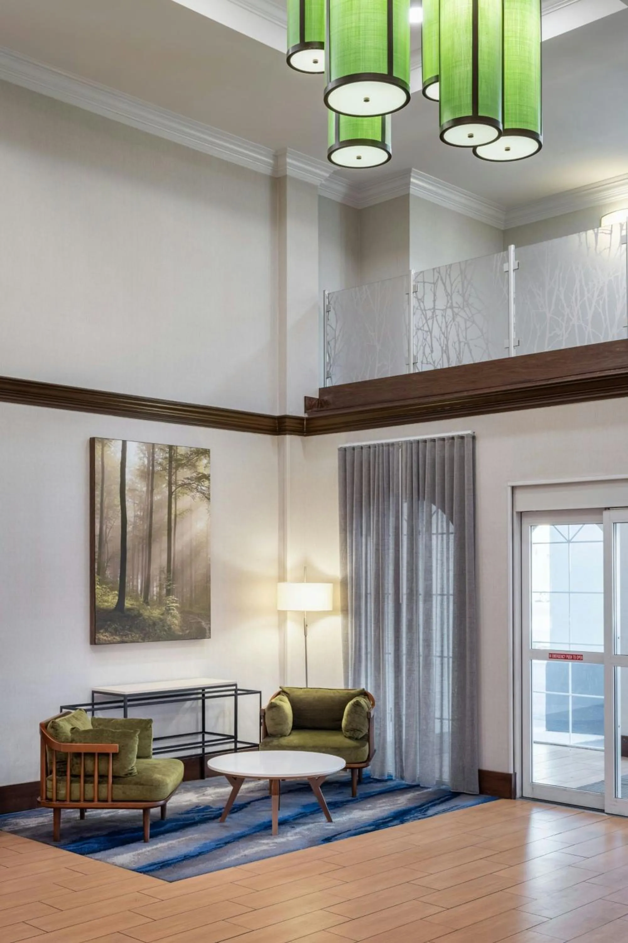 Lobby or reception, Bed in Fairfield Inn & Suites by Marriott Charleston North/Ashley Phosphate