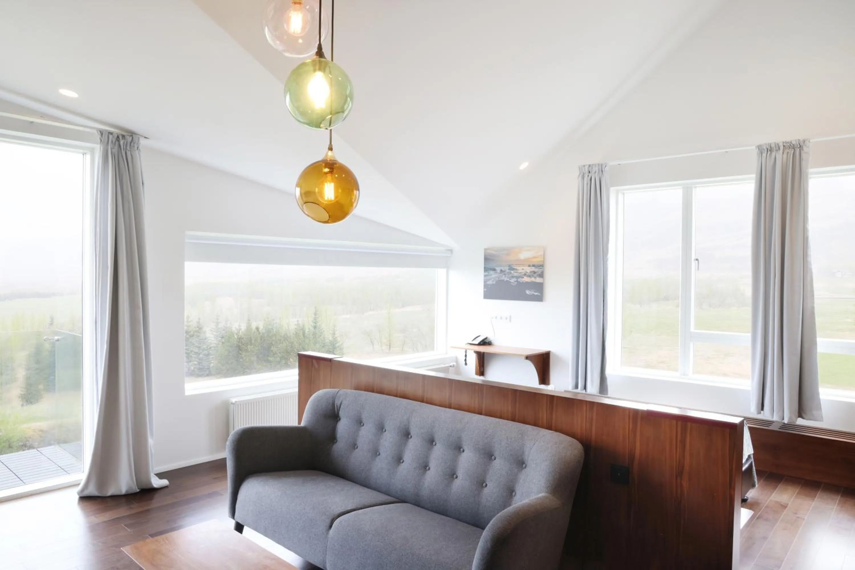 Natural landscape in Fosshotel Vatnajökull