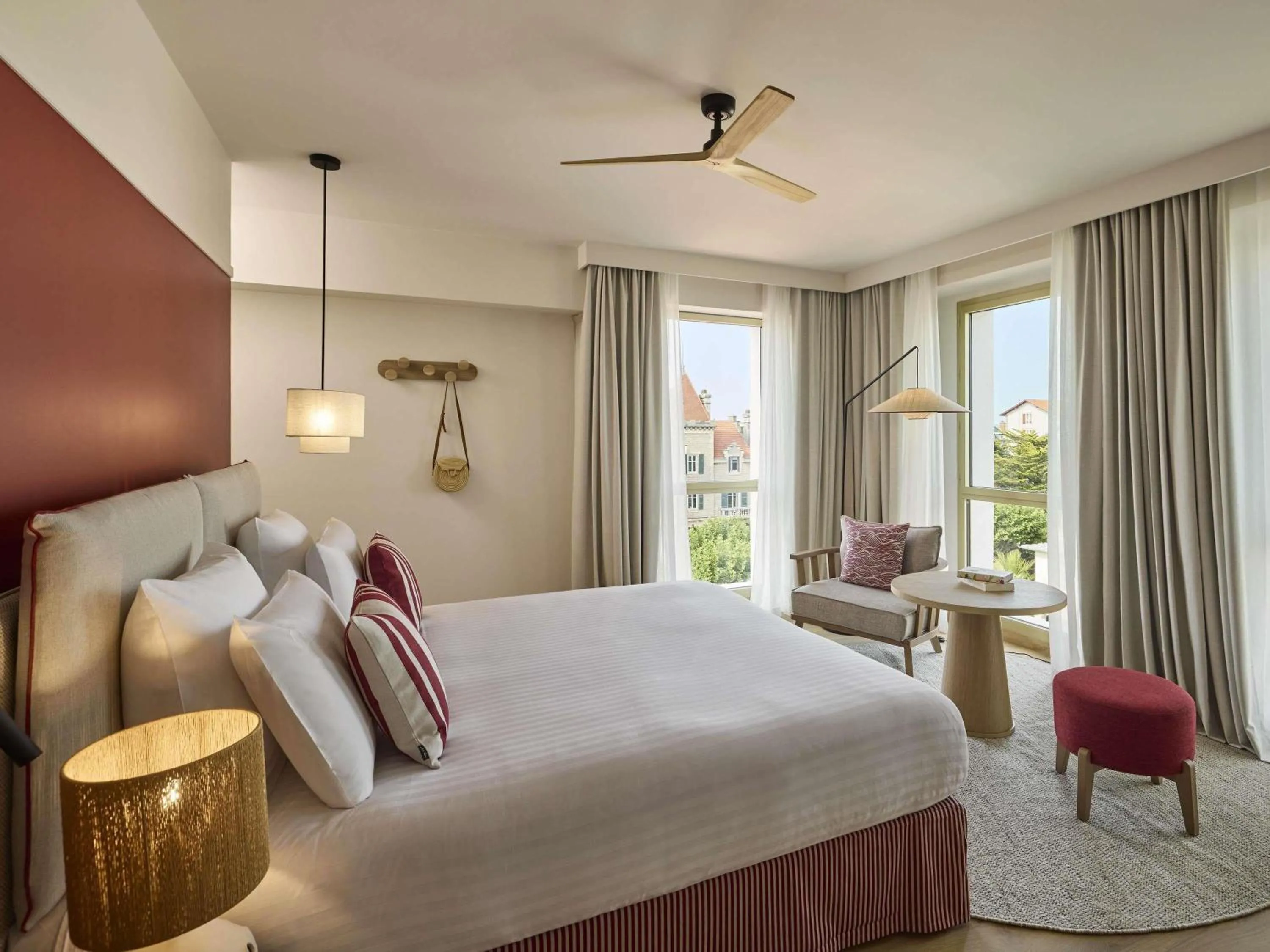 Bedroom, Bed in Le Talaia Hôtel & Spa Biarritz - MGallery Collection