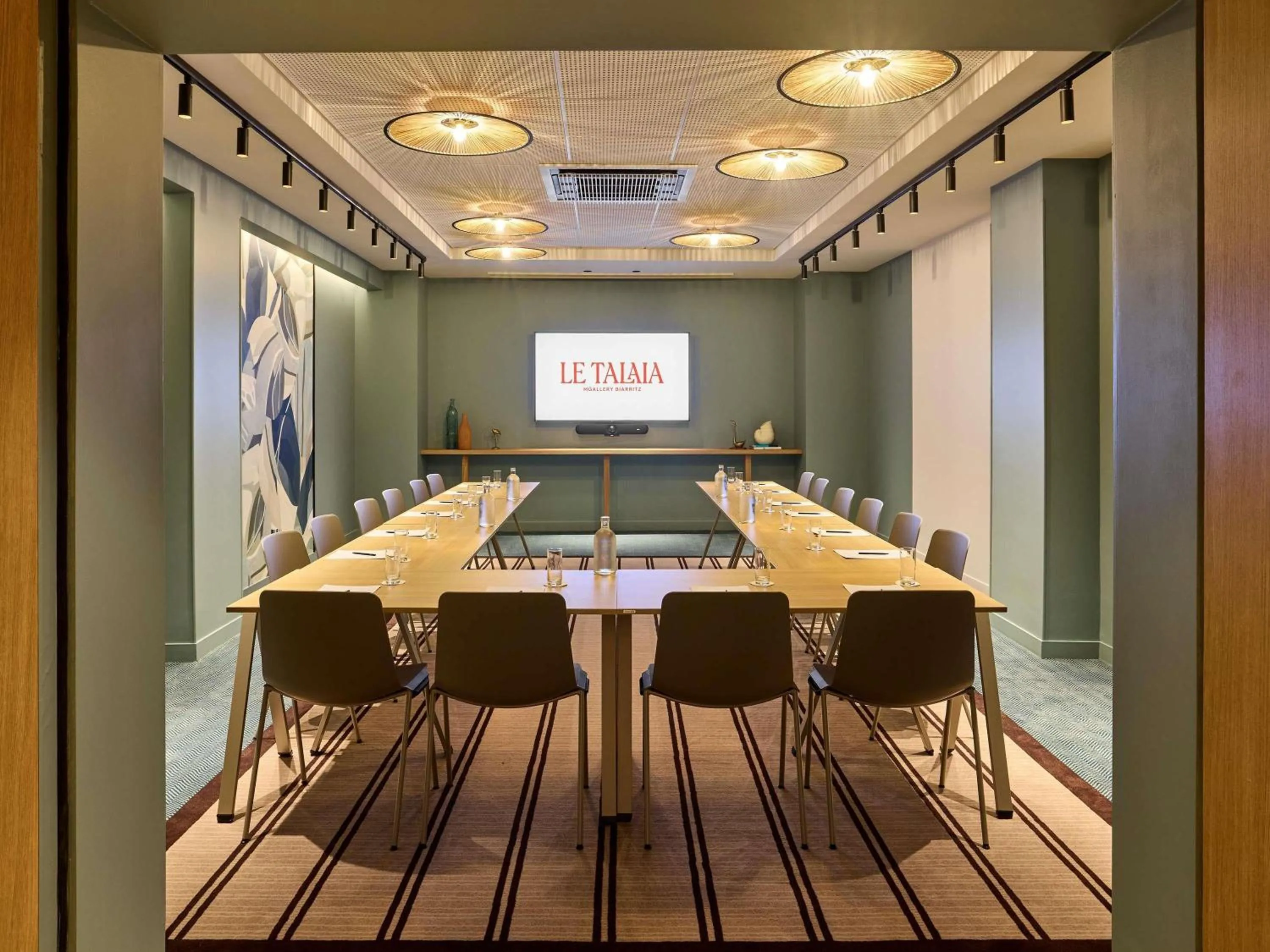 Meeting/conference room in Le Talaia Hôtel & Spa Biarritz - MGallery Collection