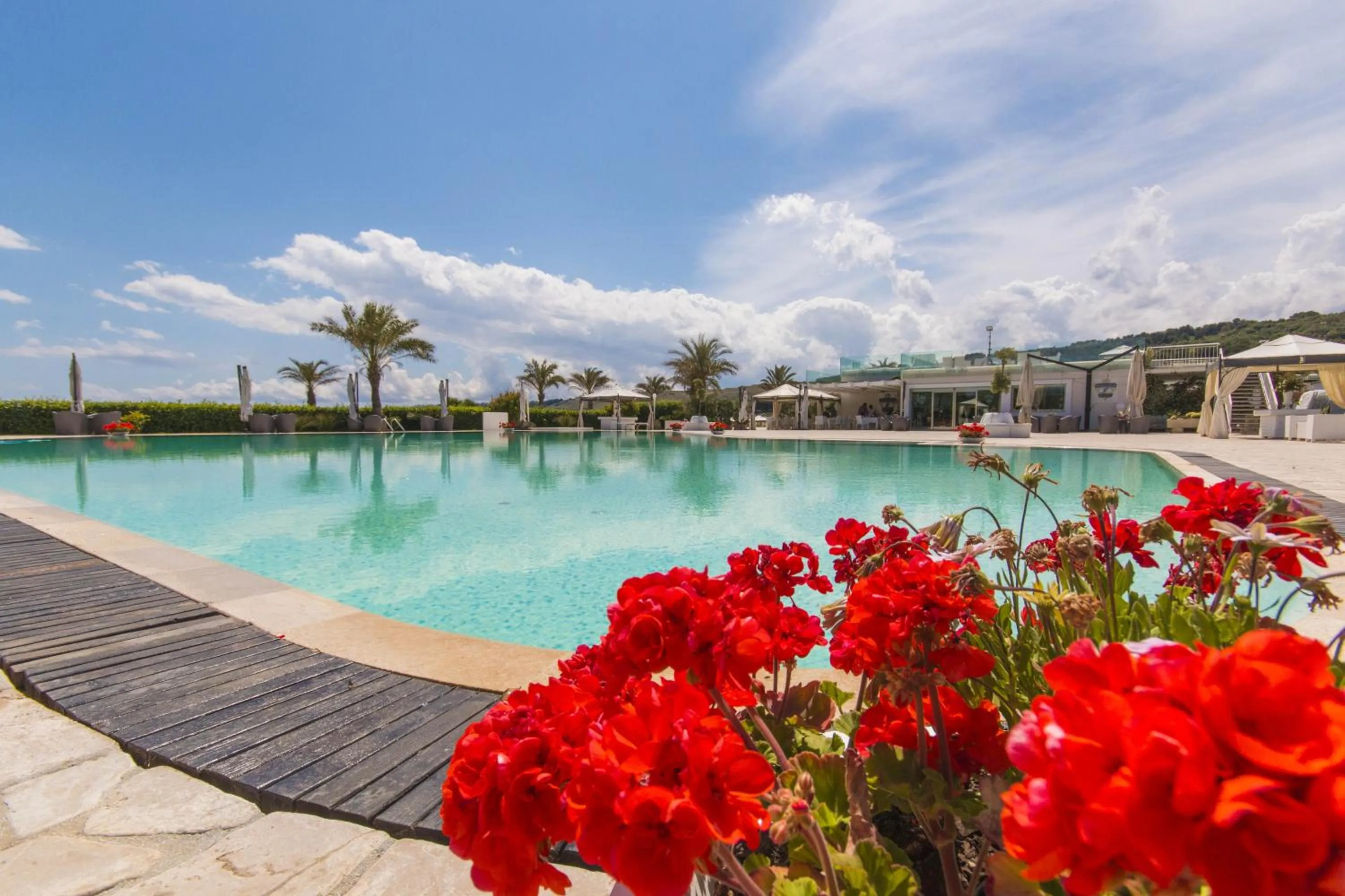 Swimming pool in Augustus Resort