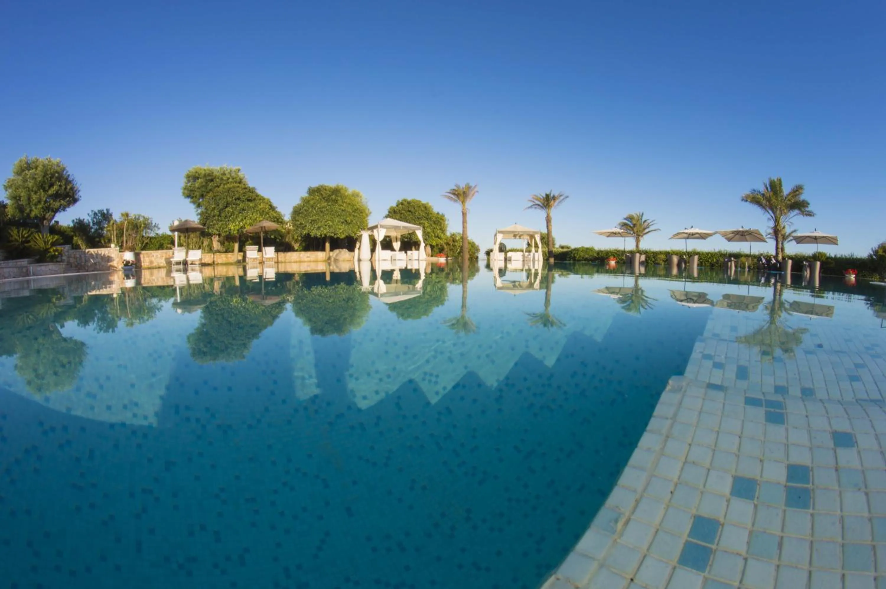 Garden view in Augustus Resort