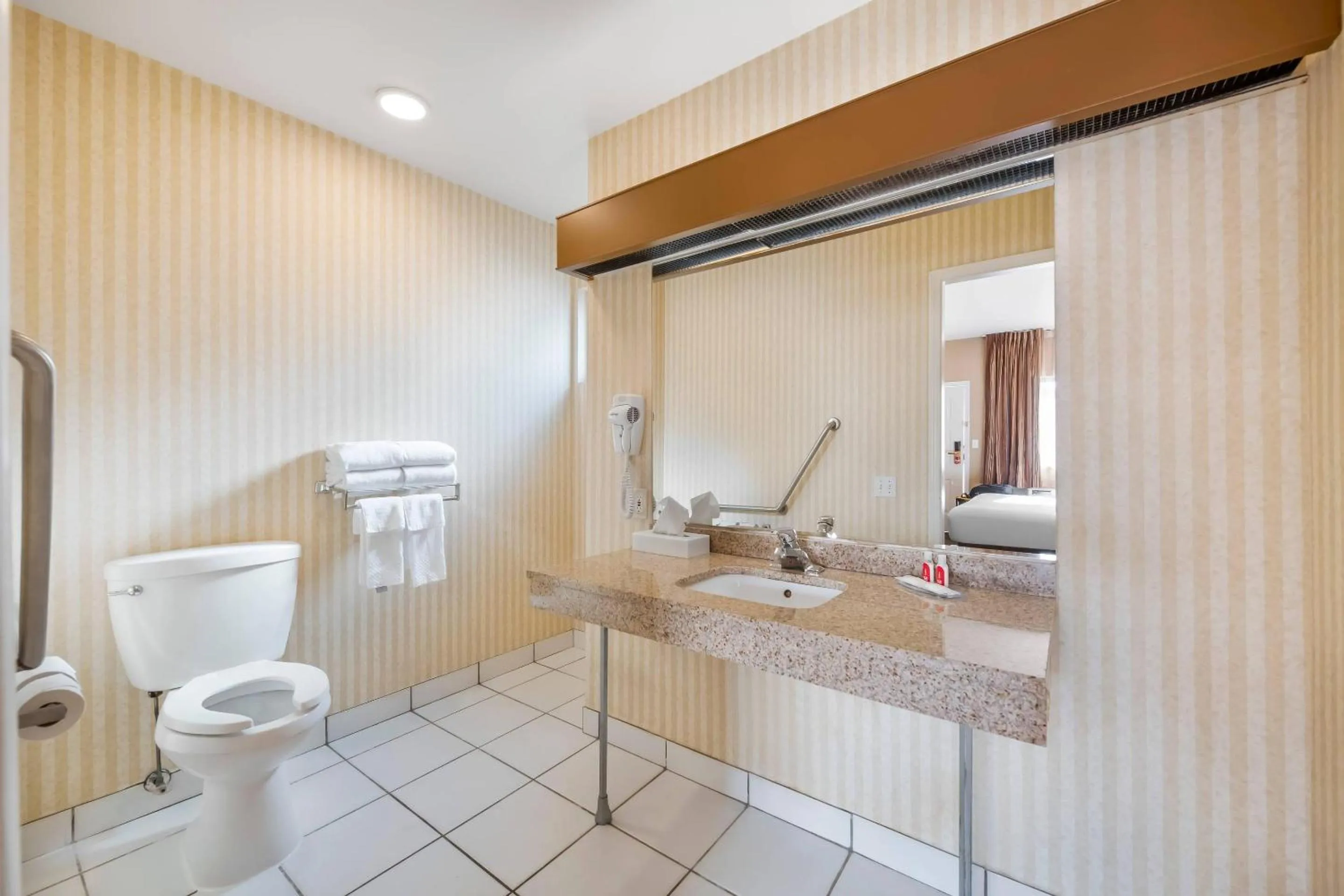 Bedroom in Econo Lodge Inn & Suites