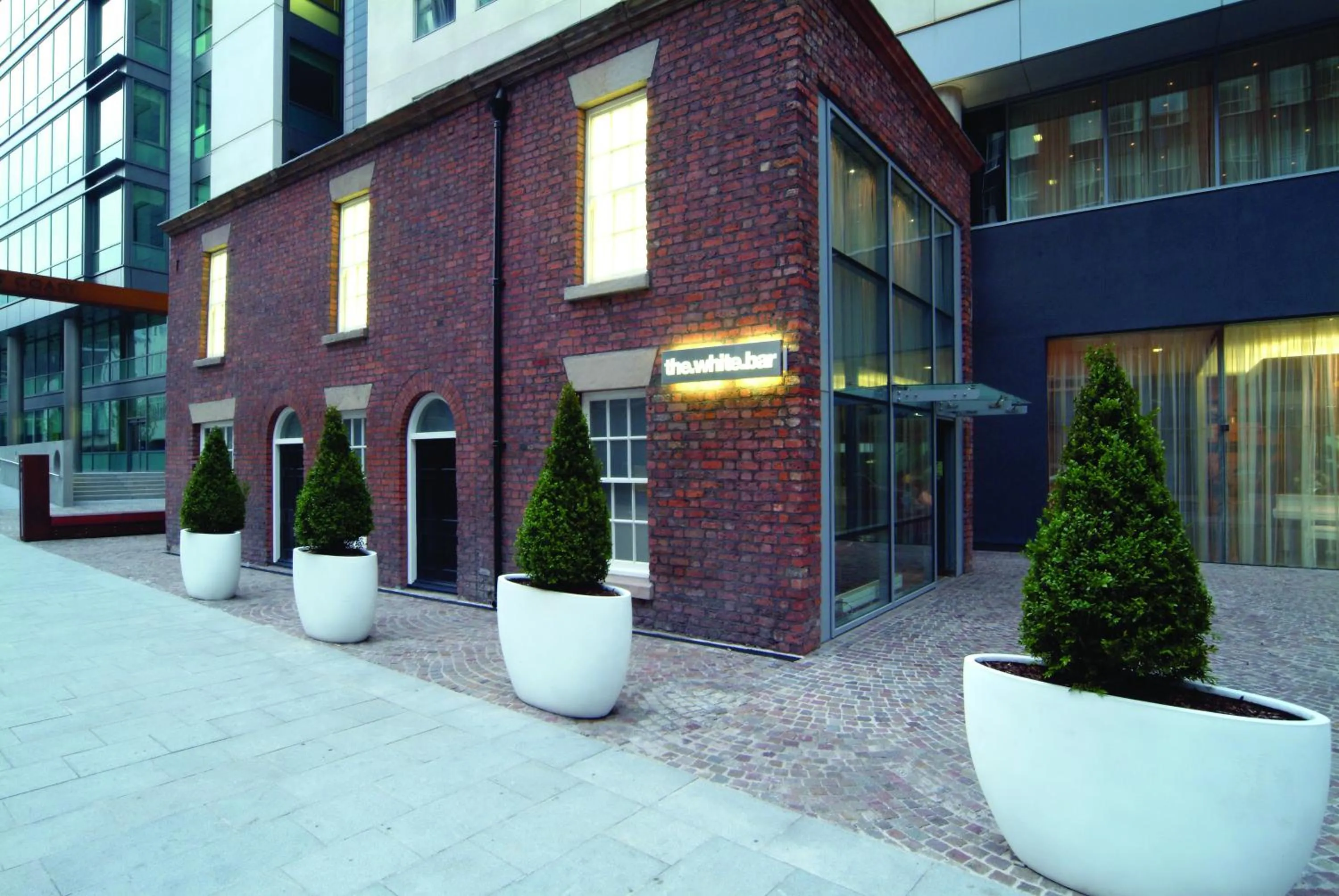 Facade/entrance in Radisson Blu Hotel, Liverpool