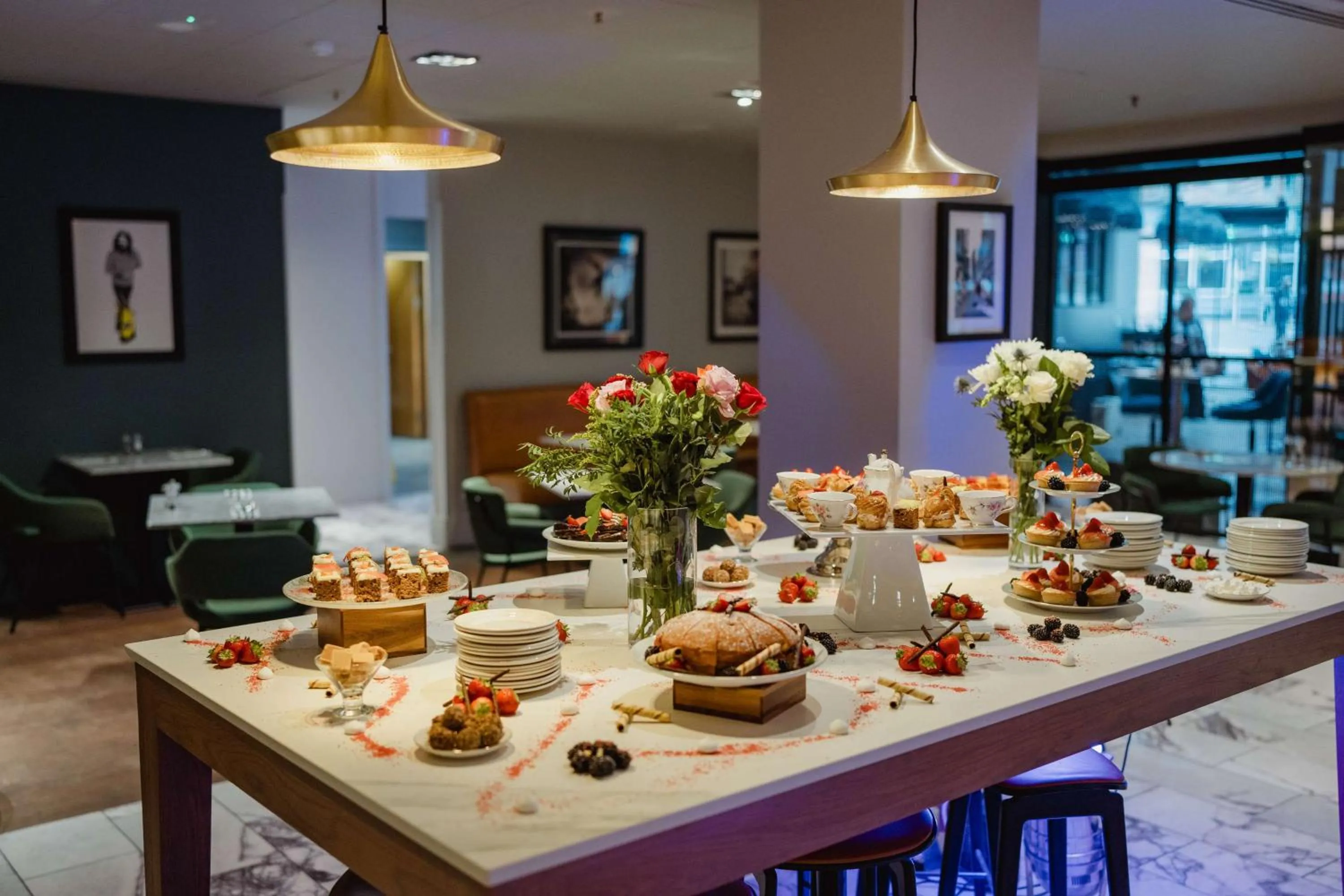 Food and drinks in Radisson Blu Hotel, Glasgow