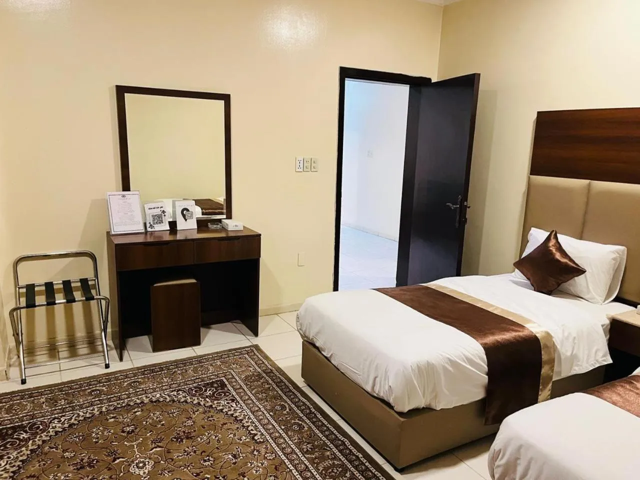 Bed in العييري للشقق المخدومة الدمام 2