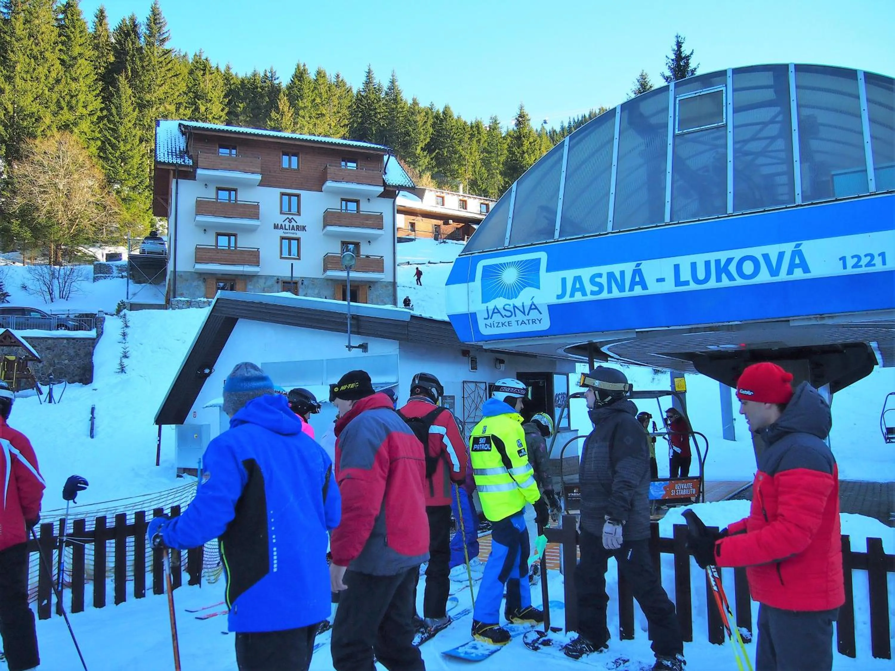 Winter in Apartmany Maliarik