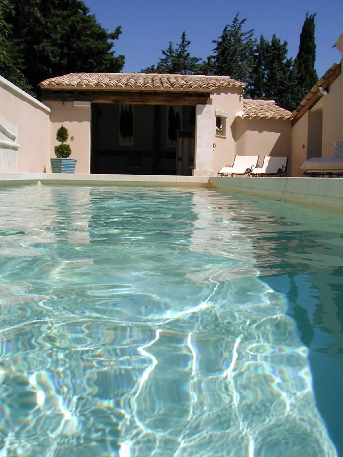 Swimming pool in Chambre d'hôte Anais