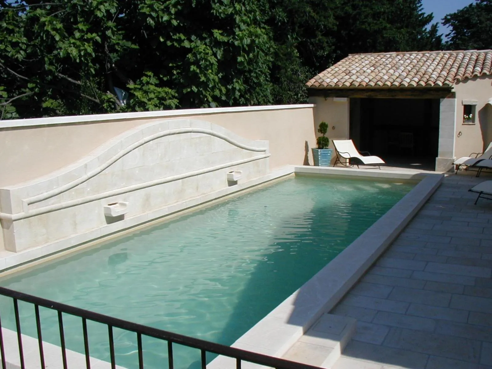 Swimming pool in Chambre d'hôte Anais