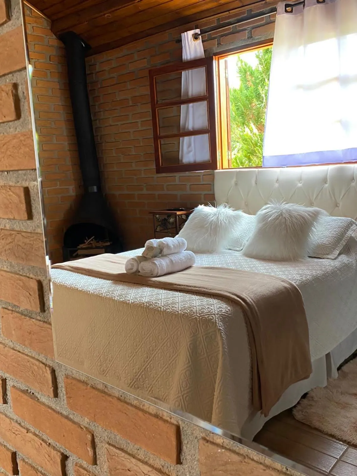 Bedroom, Bed in Pousada Refugio Sol e Brisa