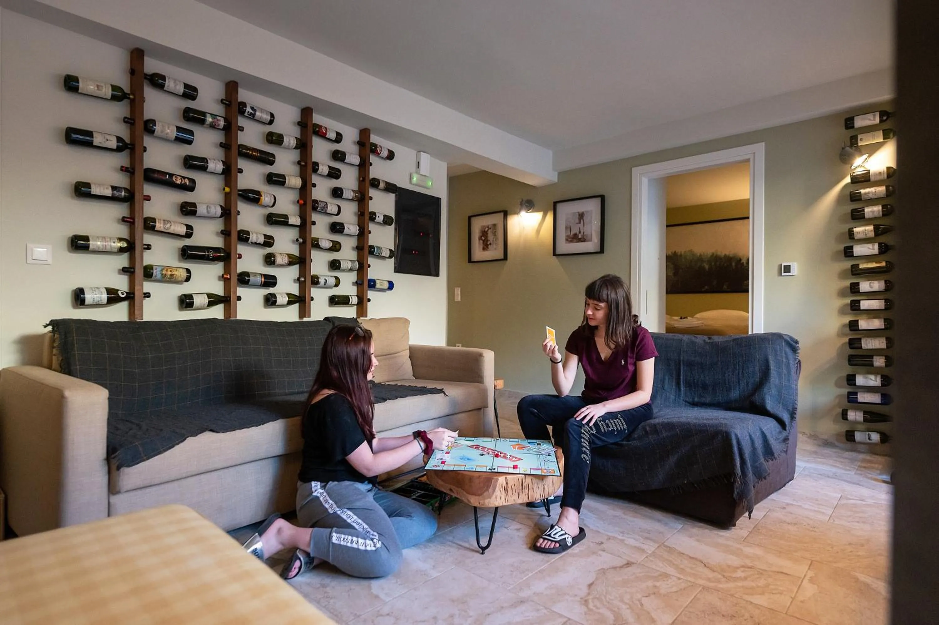 Living room in City Cottage - Kalamata Villas
