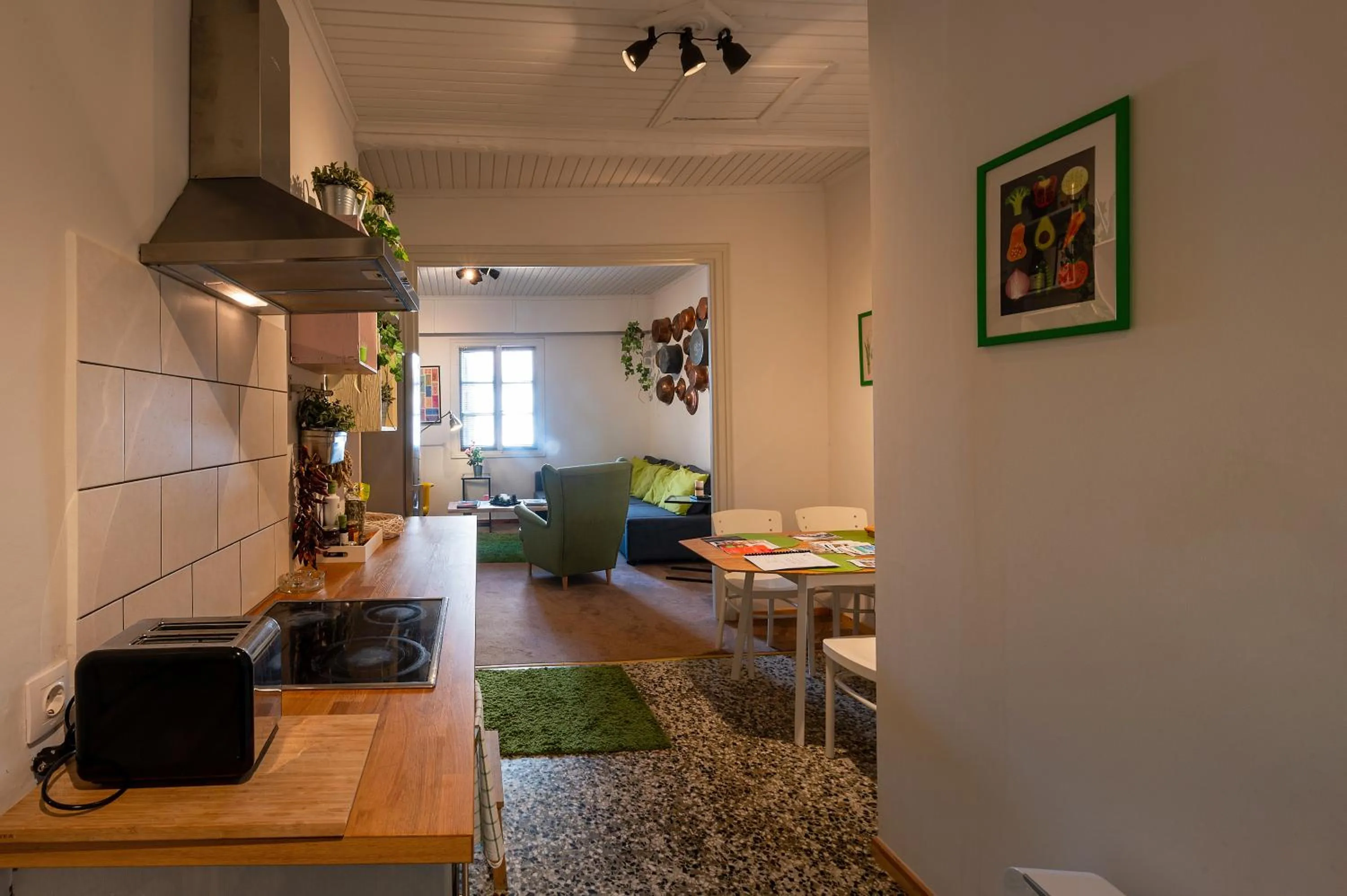 Kitchen or kitchenette in City Cottage - Kalamata Villas