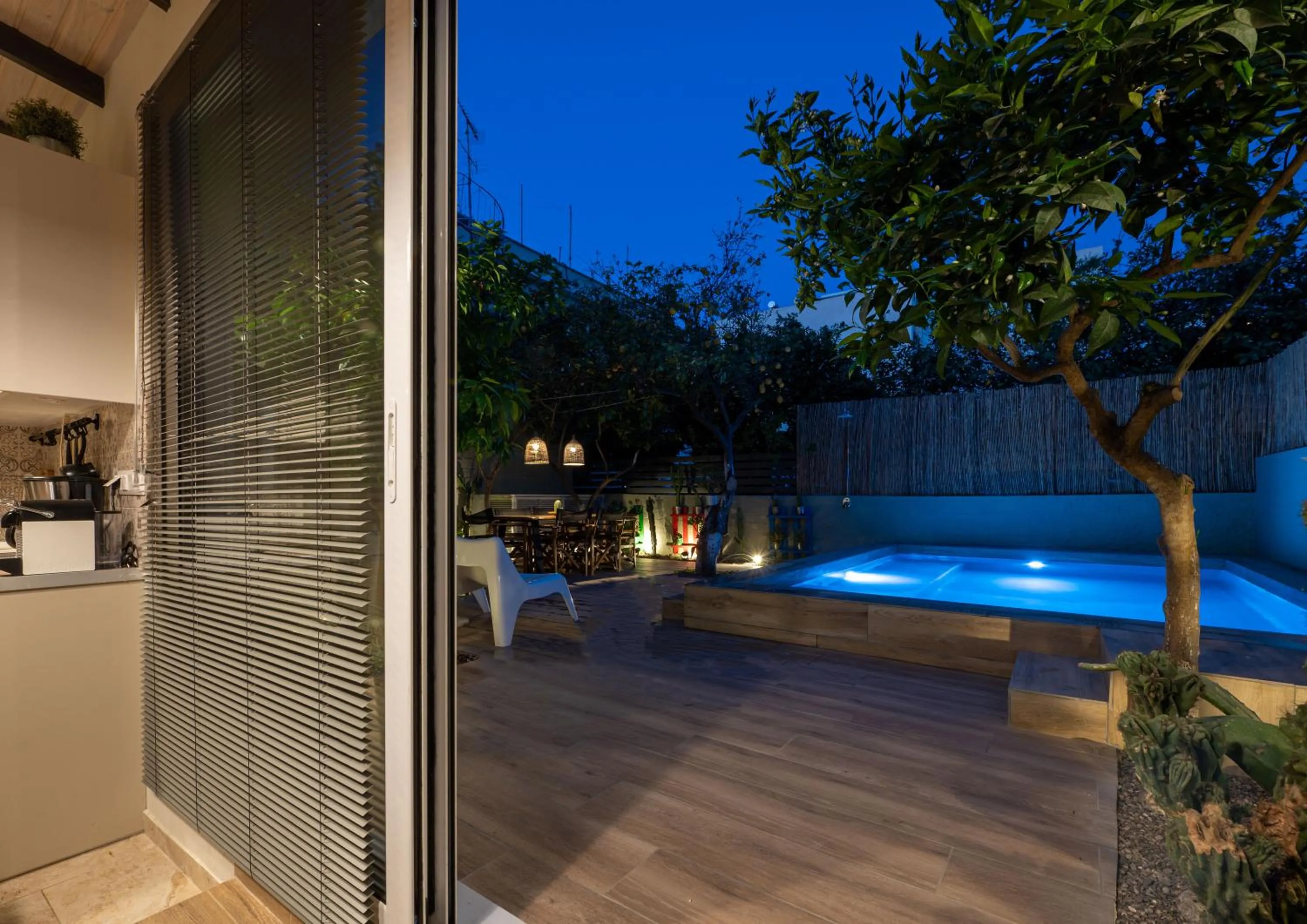 Swimming pool in City Cottage - Kalamata Villas