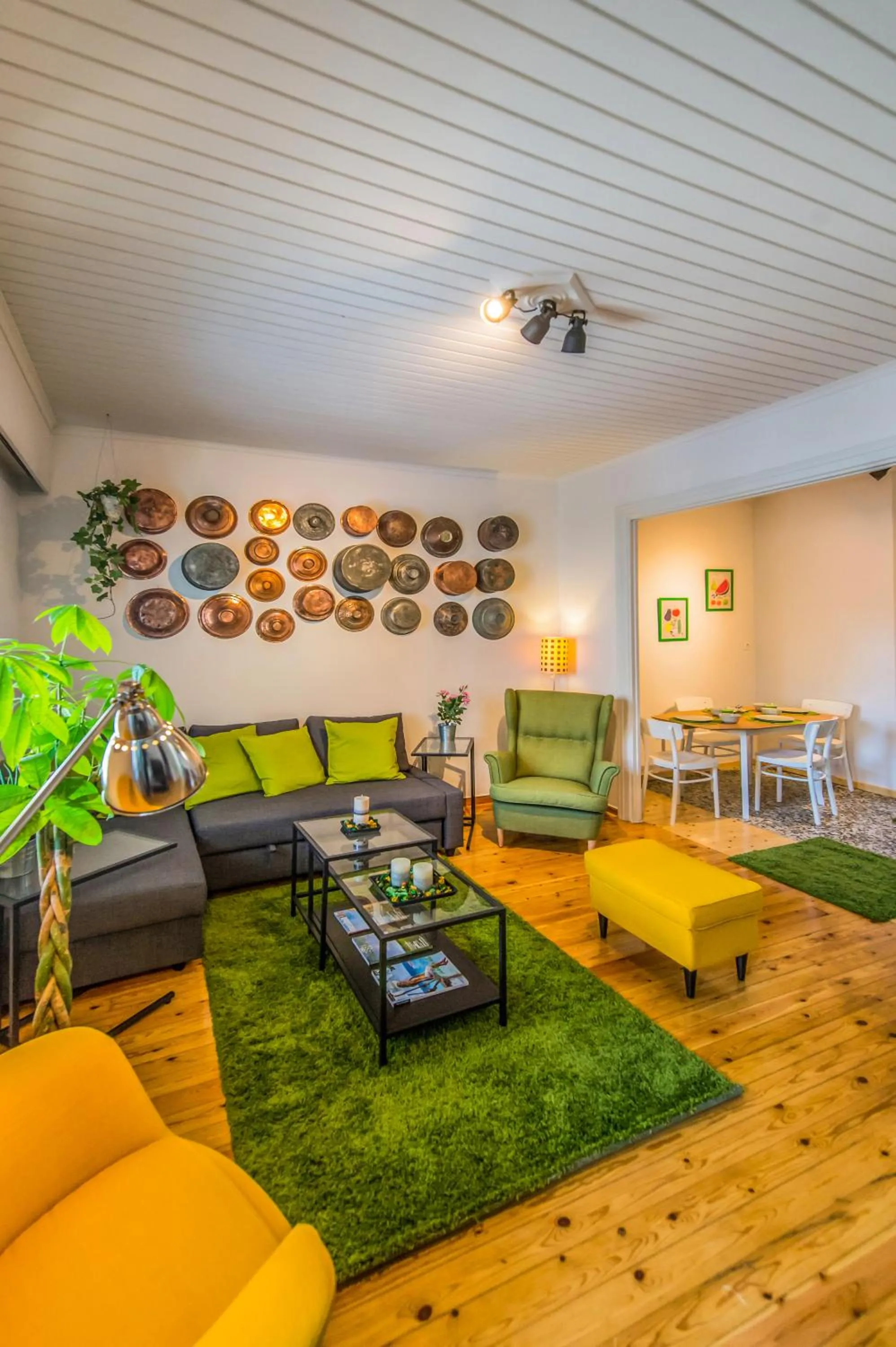 Living room in City Cottage - Kalamata Villas