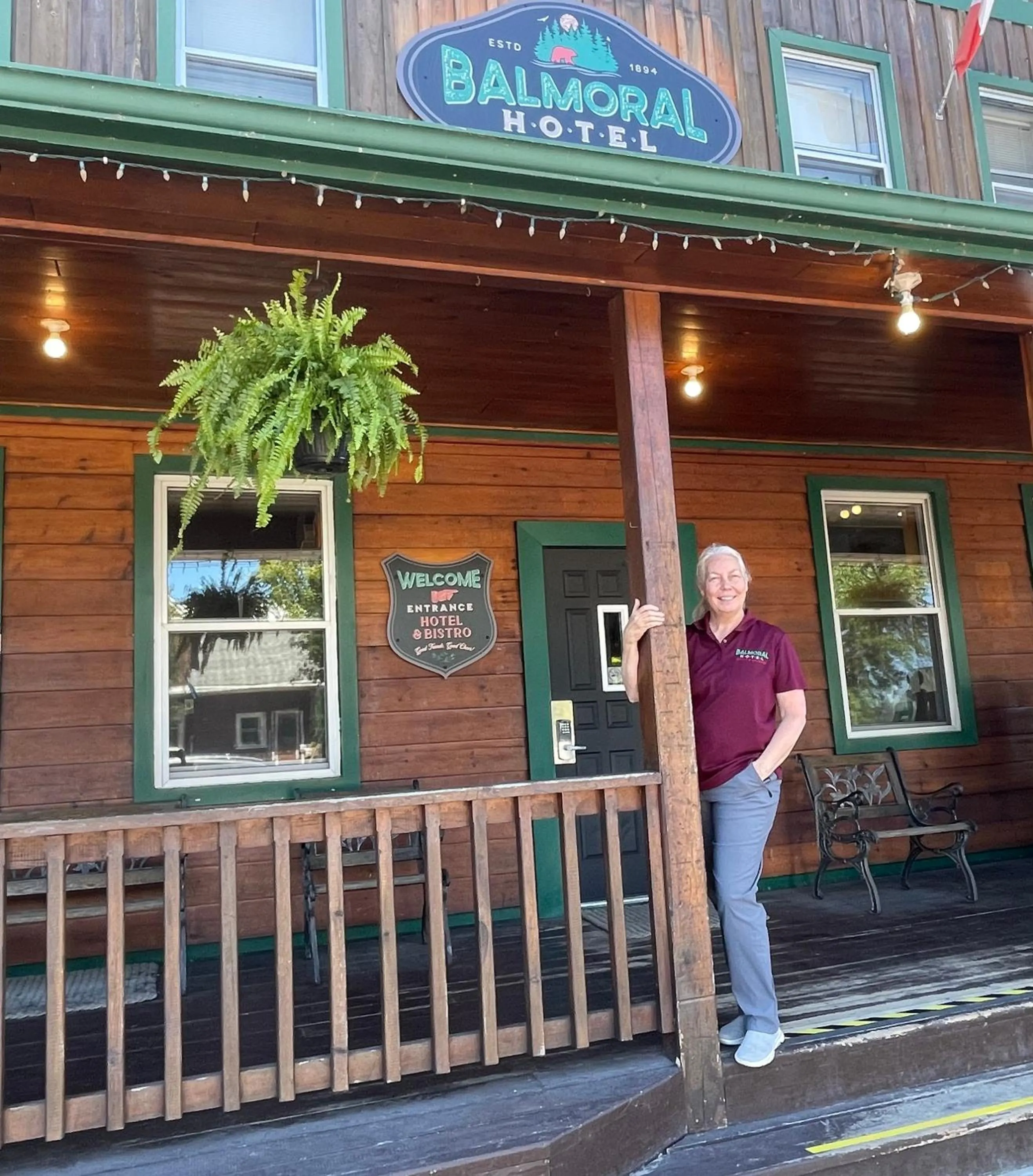 Facade/entrance in Balmoral Hotel