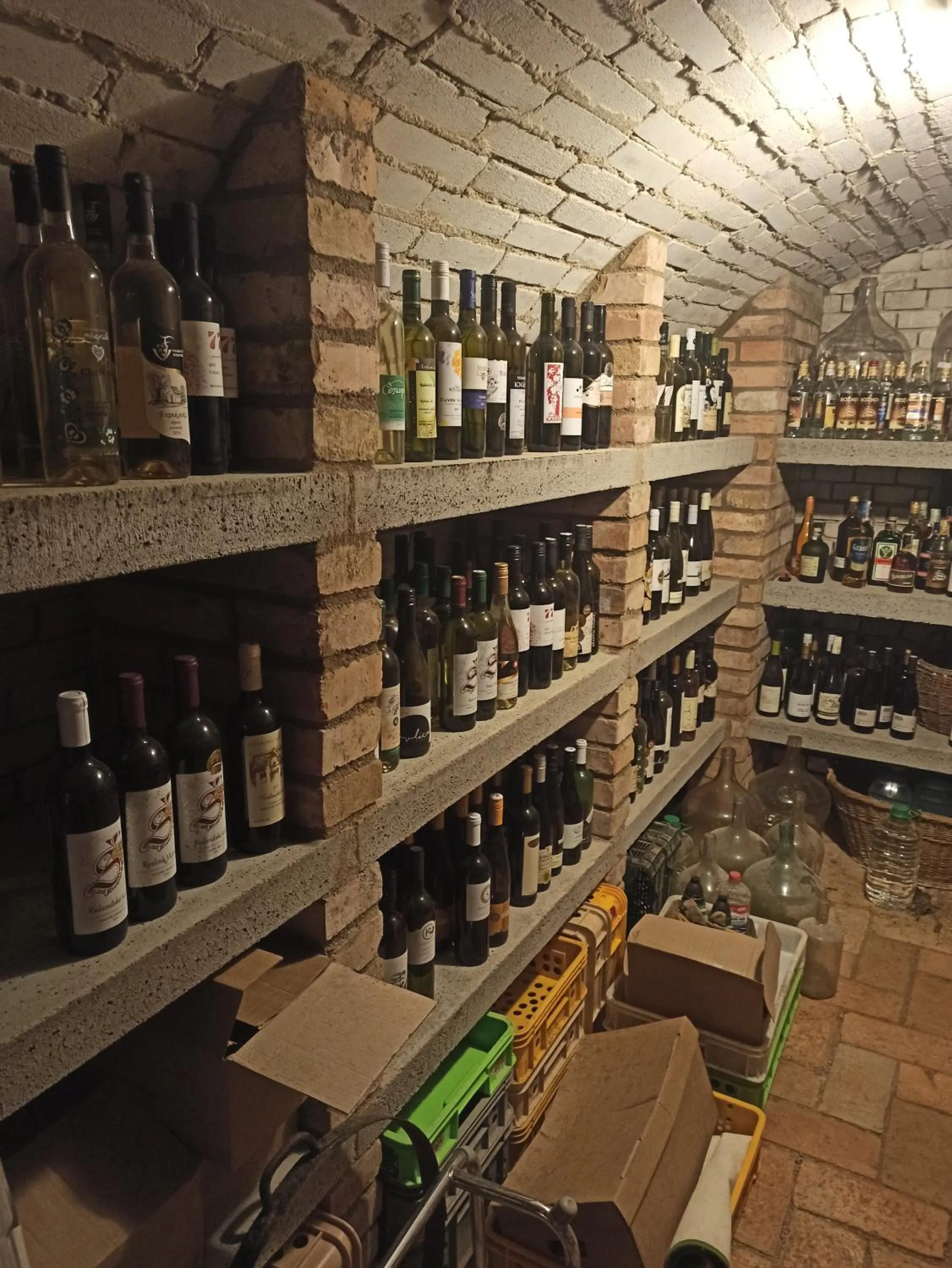 Lounge or bar in Ubytování Němčičky