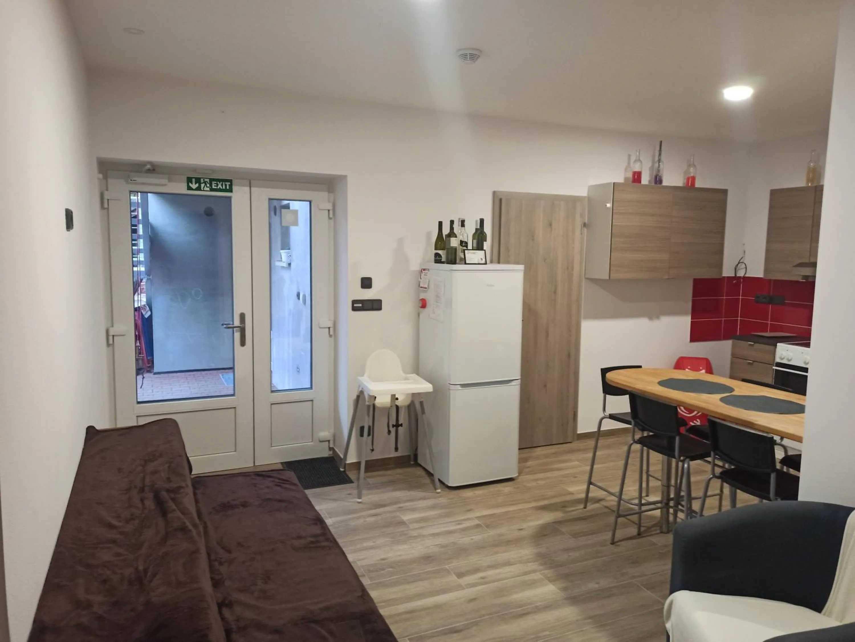 Seating area in Ubytování Němčičky