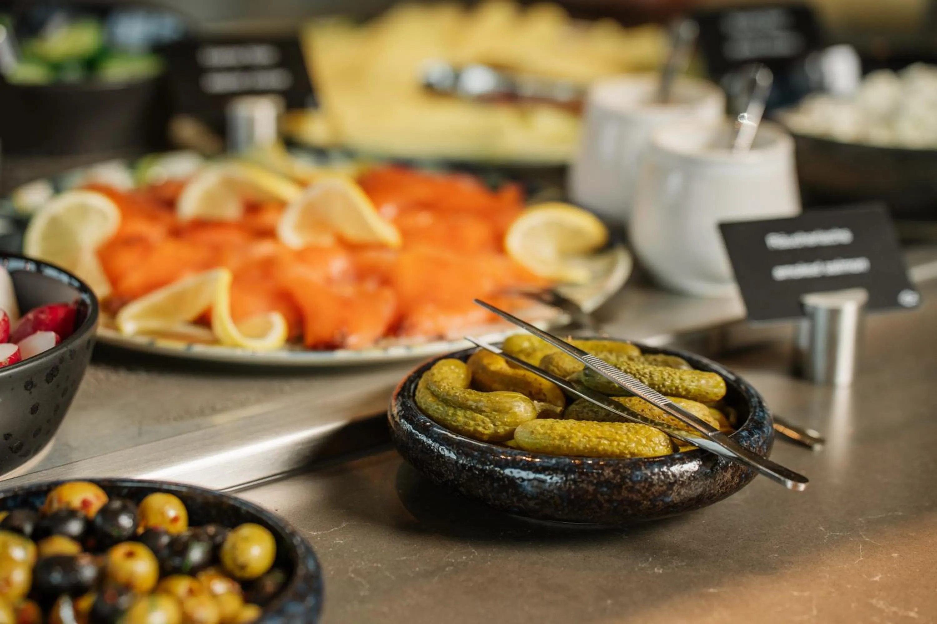Breakfast in Radisson Blu Hotel Frankfurt