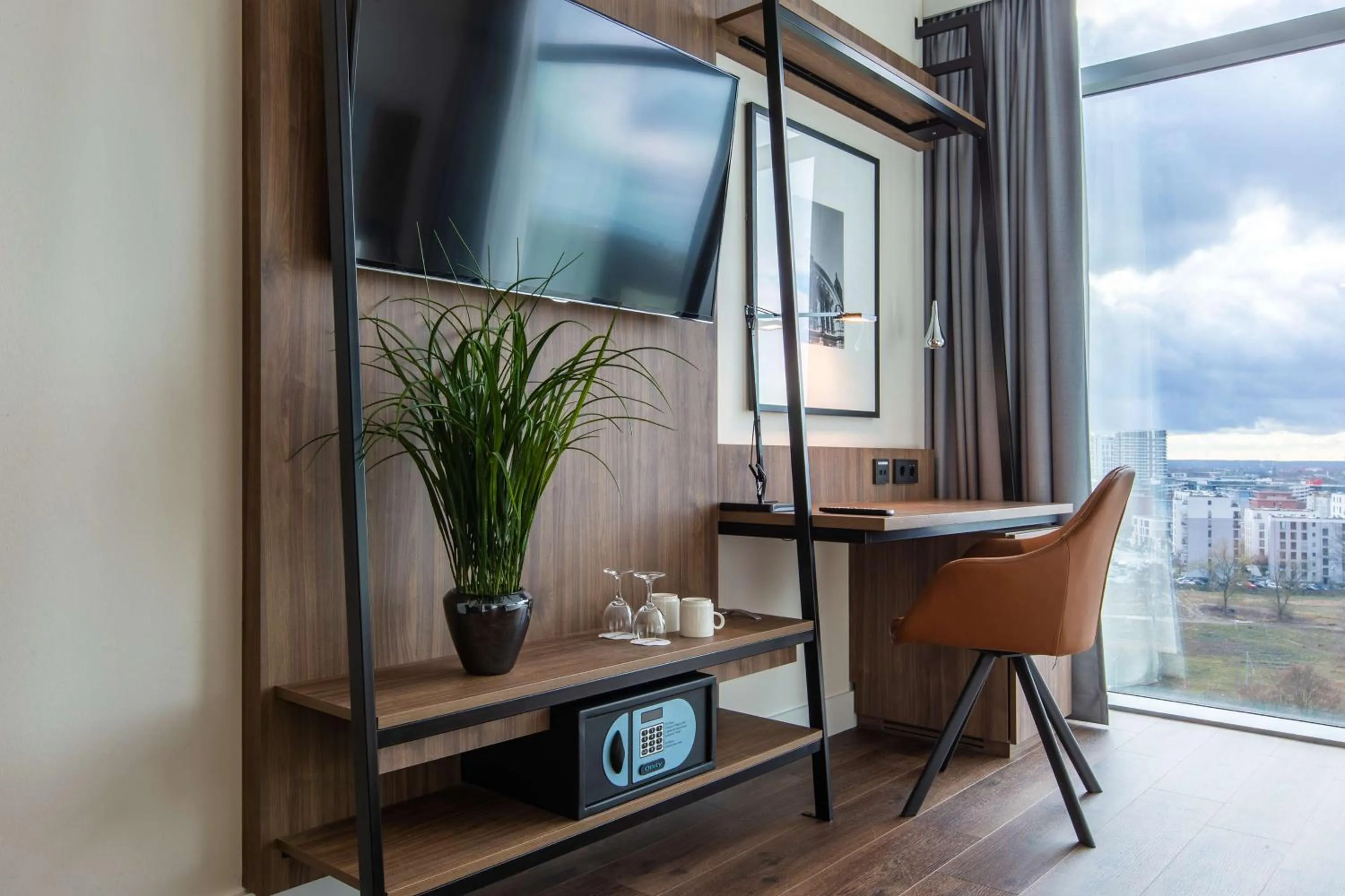 Bedroom in Radisson Blu Hotel Frankfurt