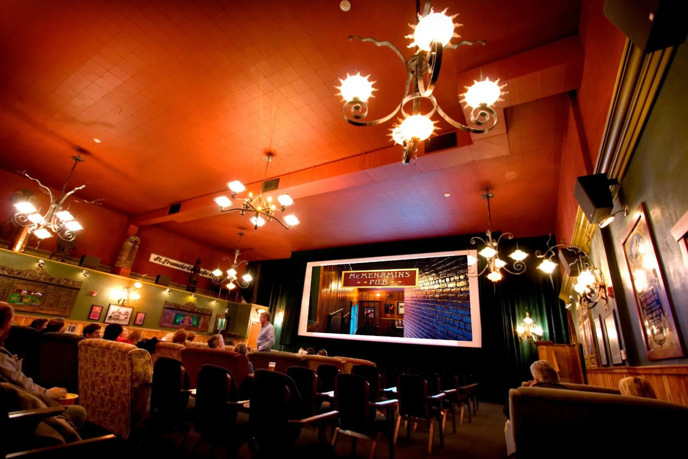 Area and facilities in McMenamins Old St. Francis School