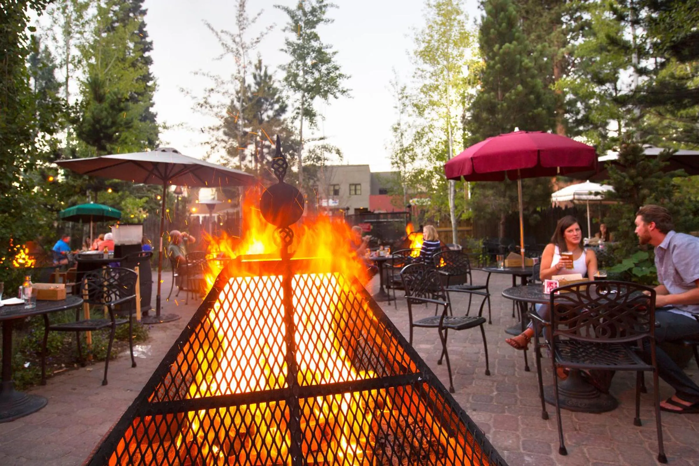Patio in McMenamins Old St. Francis School