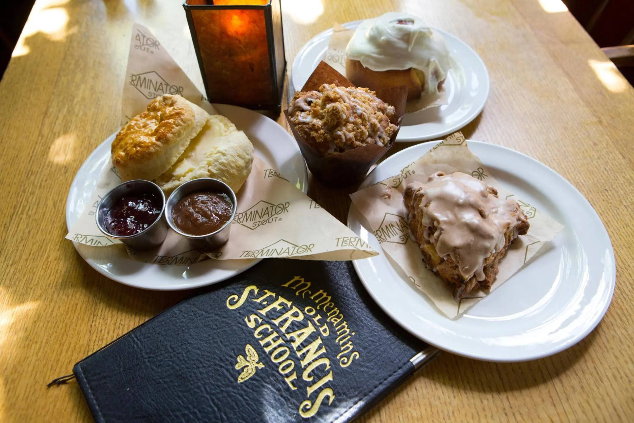 Food in McMenamins Old St. Francis School