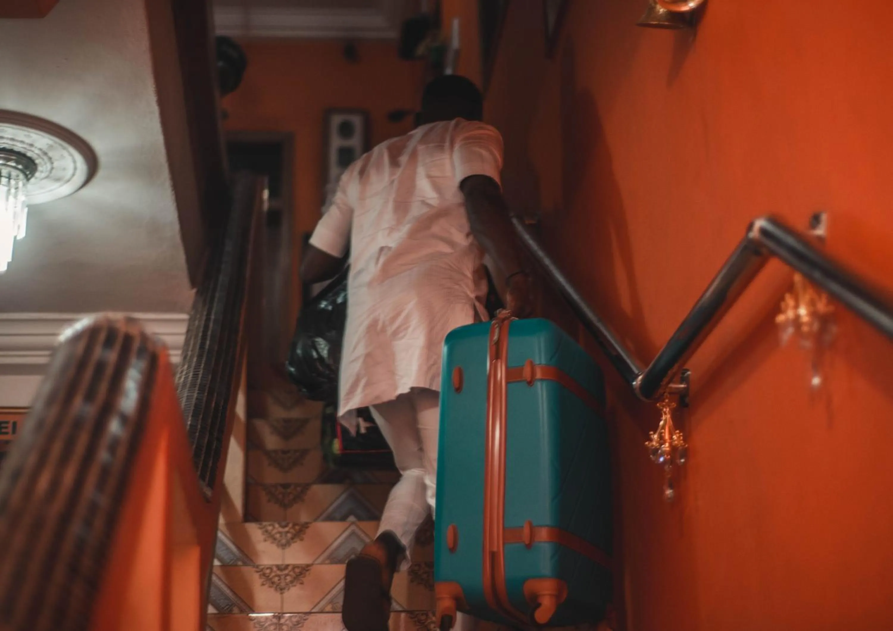 group of guests in Jesiwa B's Little Palace