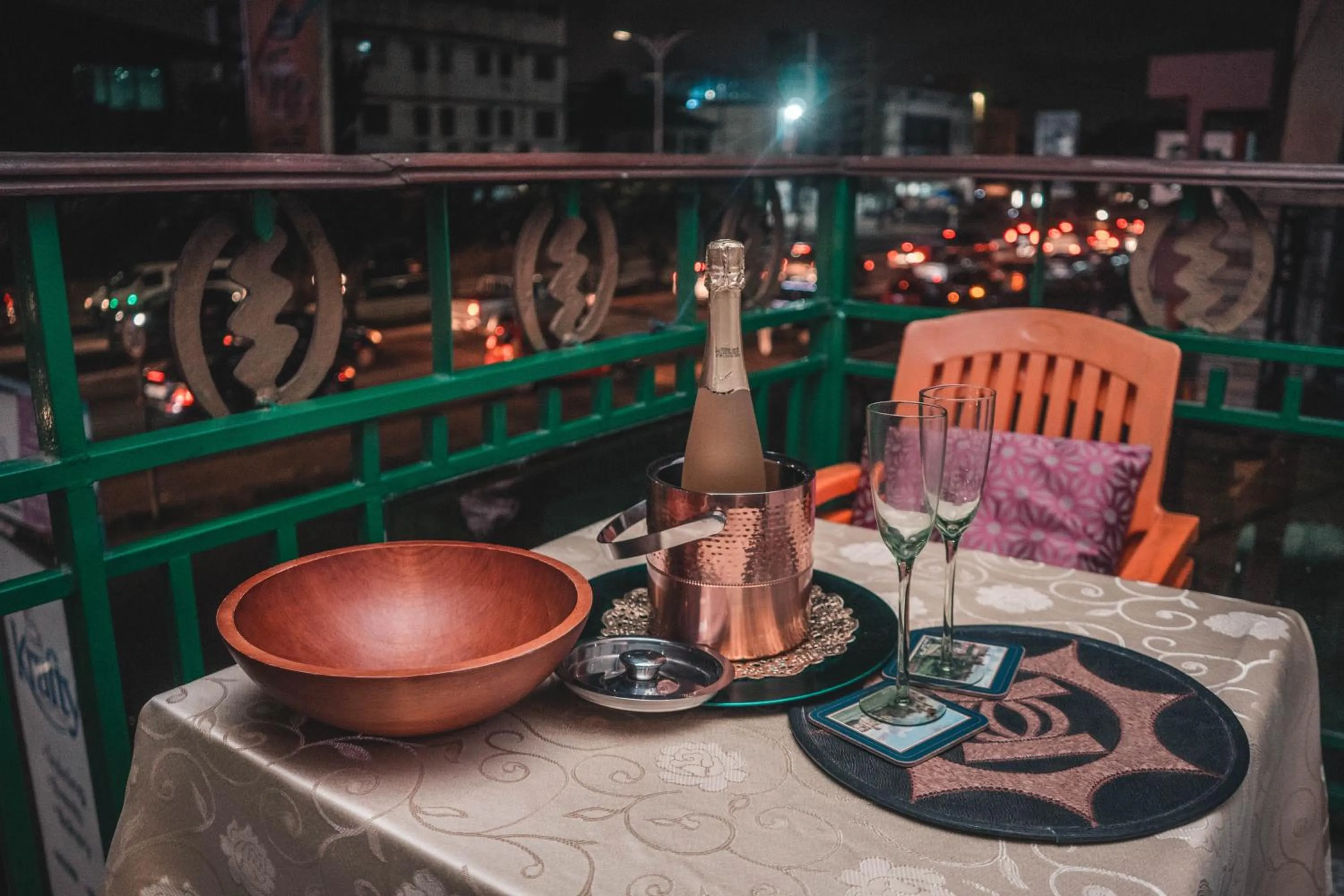 Balcony/Terrace in Jesiwa B's Little Palace
