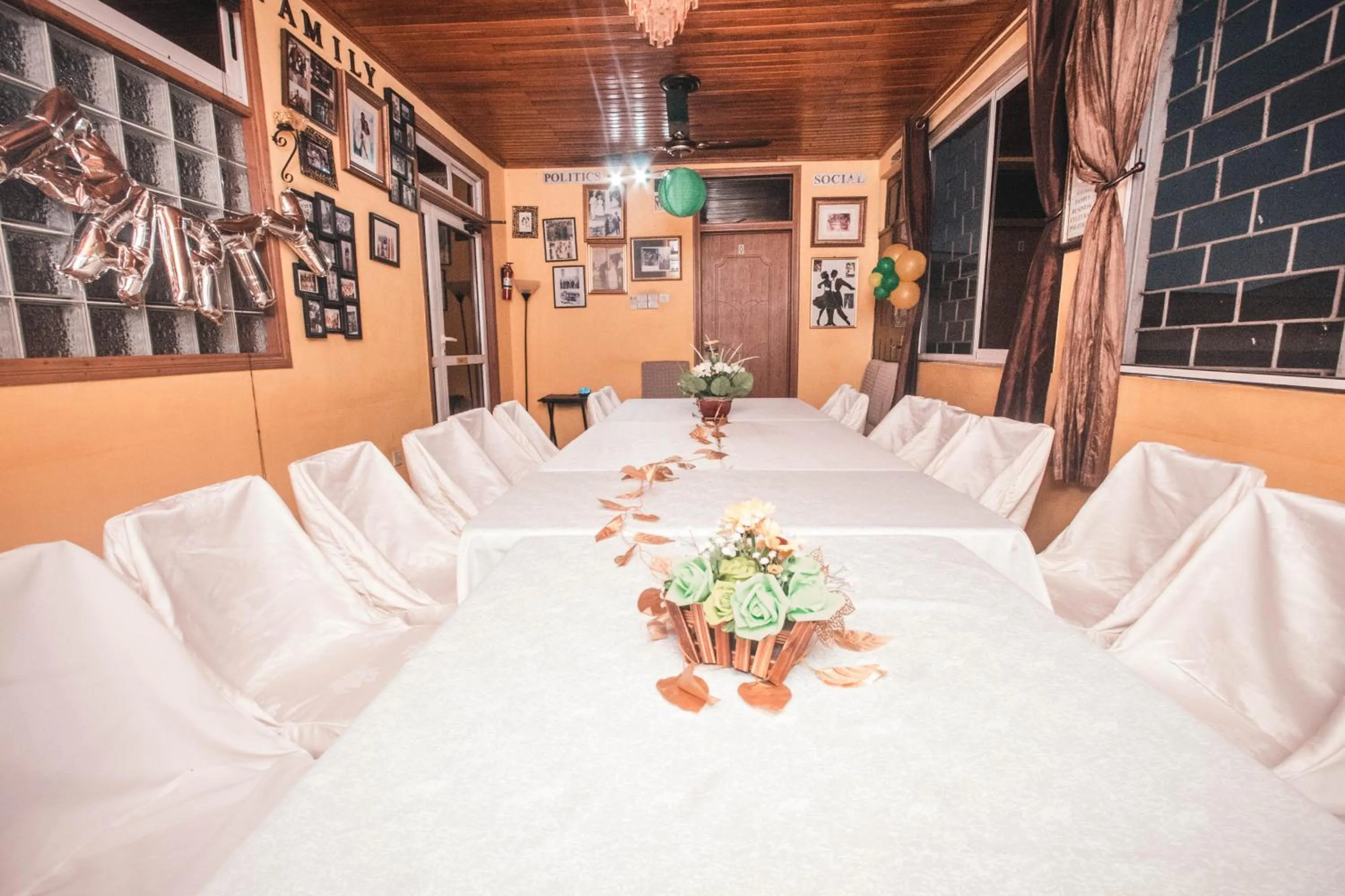 Seating area in Jesiwa B's Little Palace