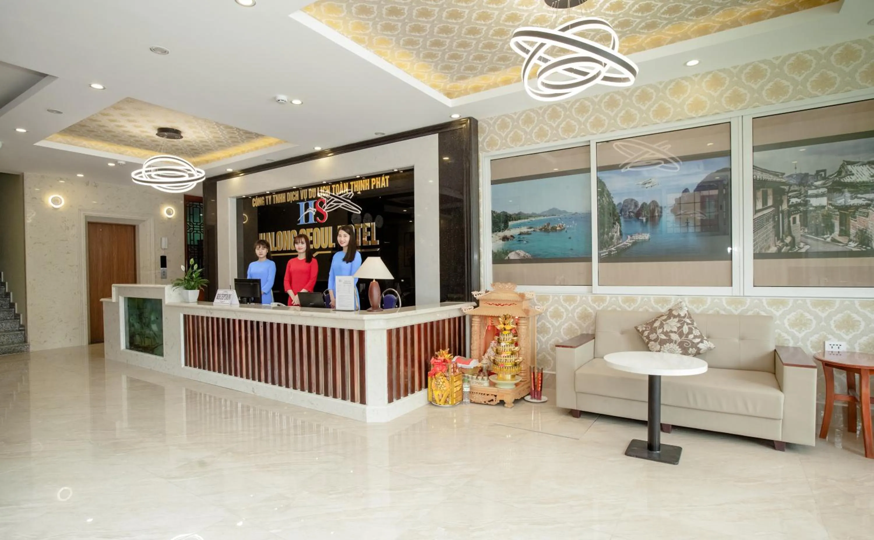 Lobby or reception in HalongSeoul Hotel