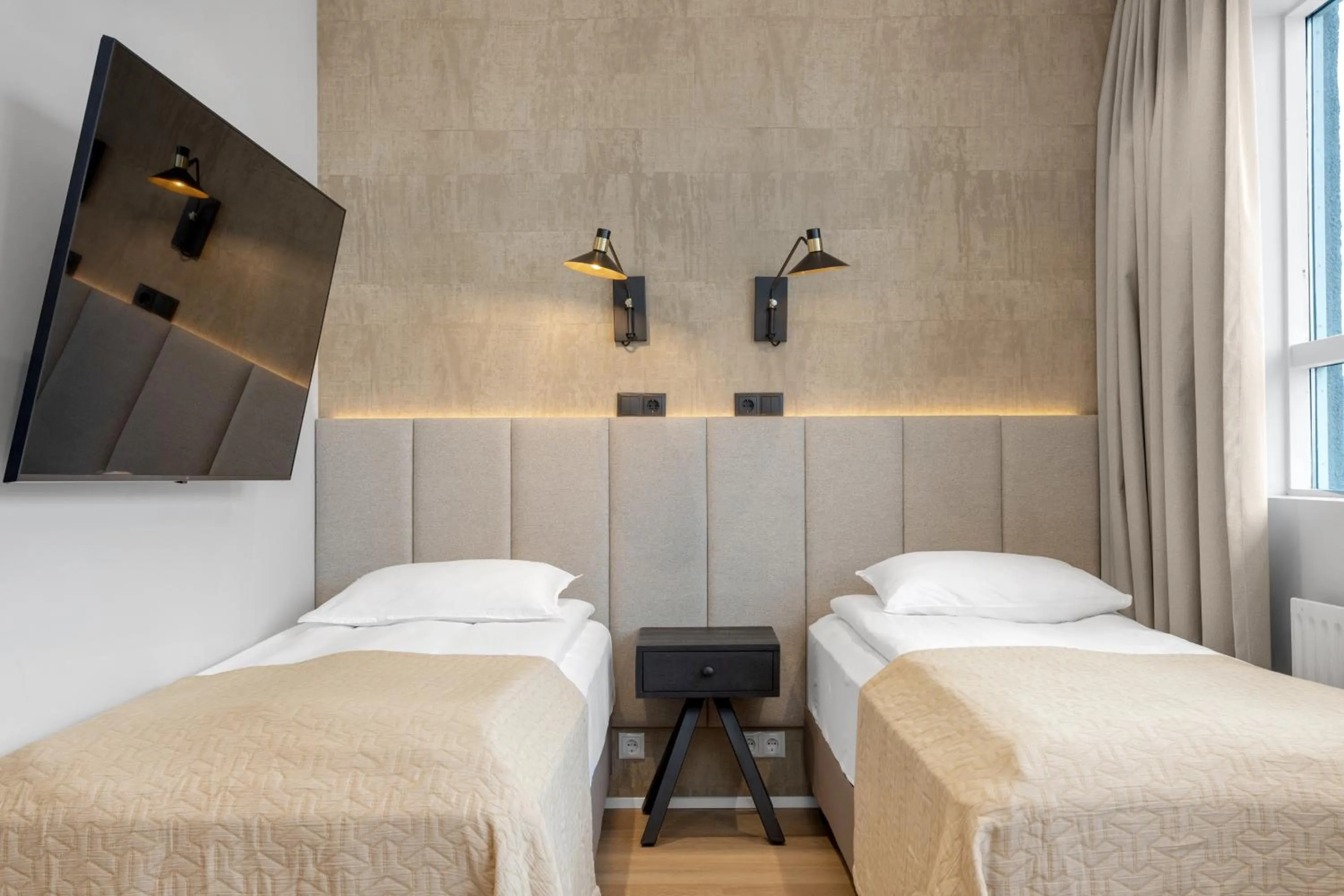 Bed in Alva Hotel Brautarholt