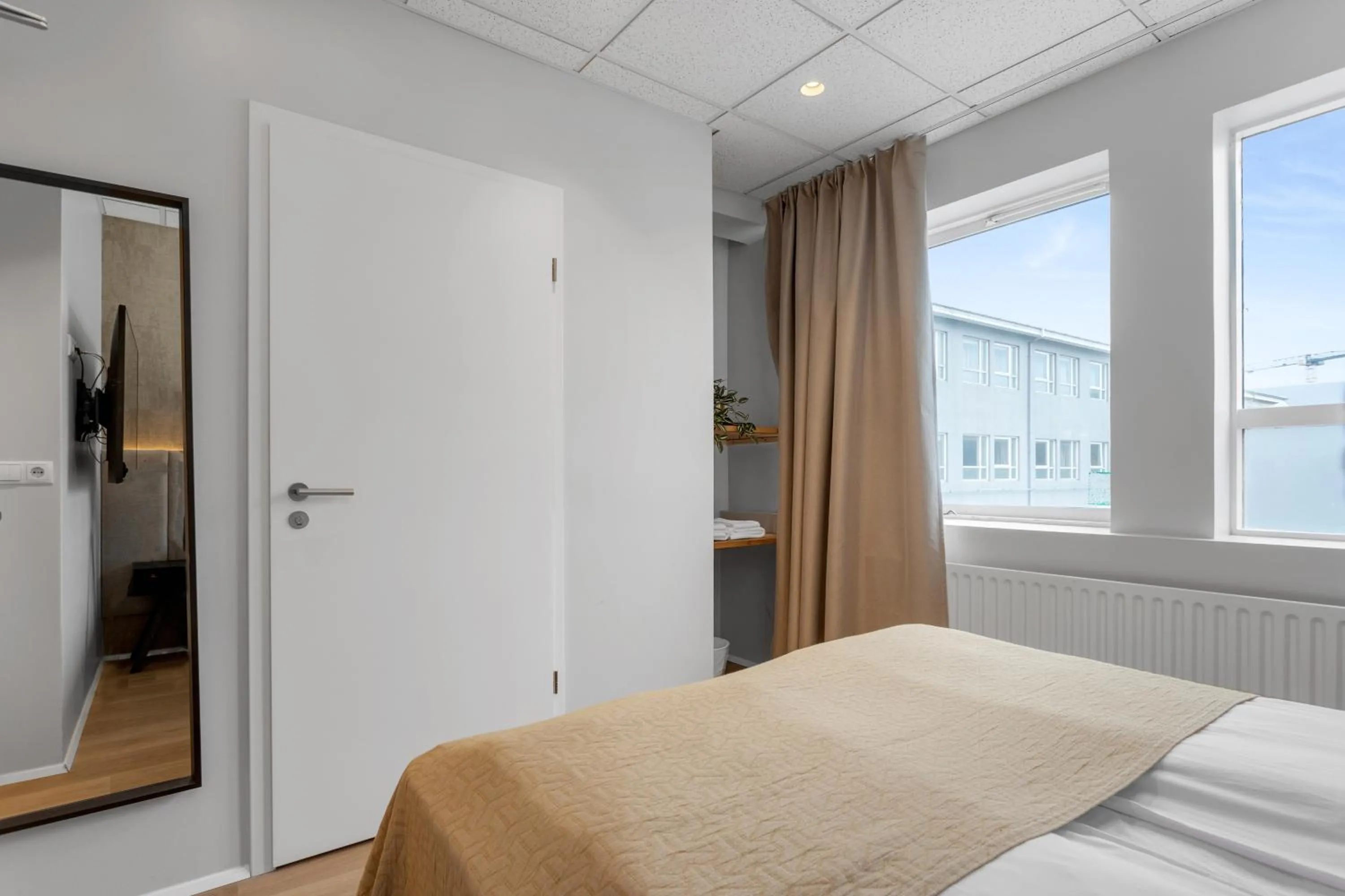 Bed in Alva Hotel Brautarholt