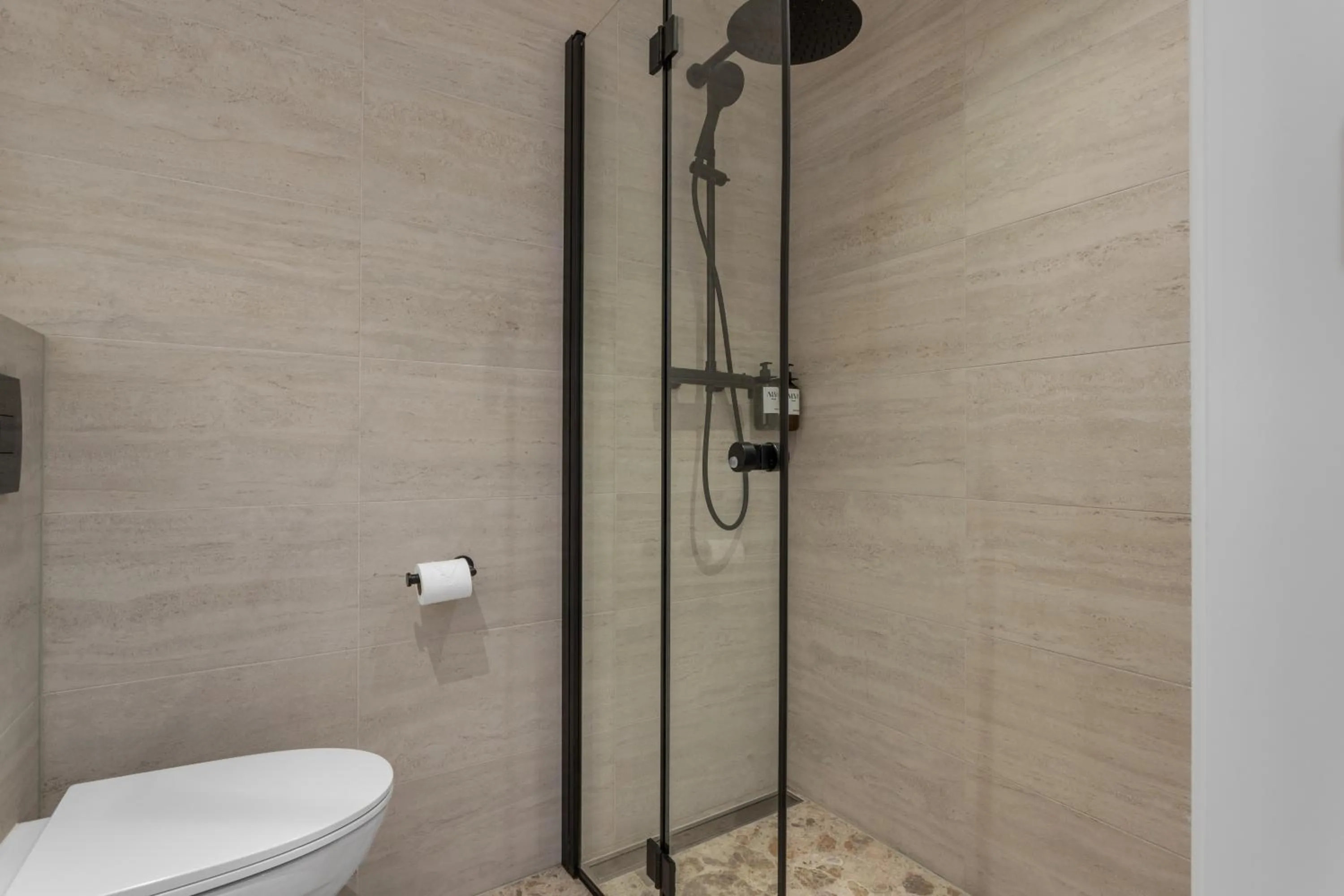 Shower in Alva Hotel Brautarholt