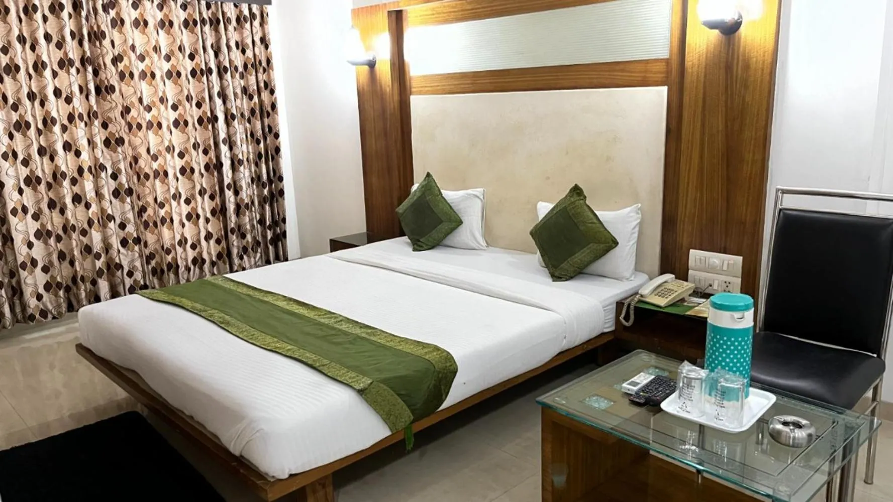 Bed in Hotel Apple Inn Vapi