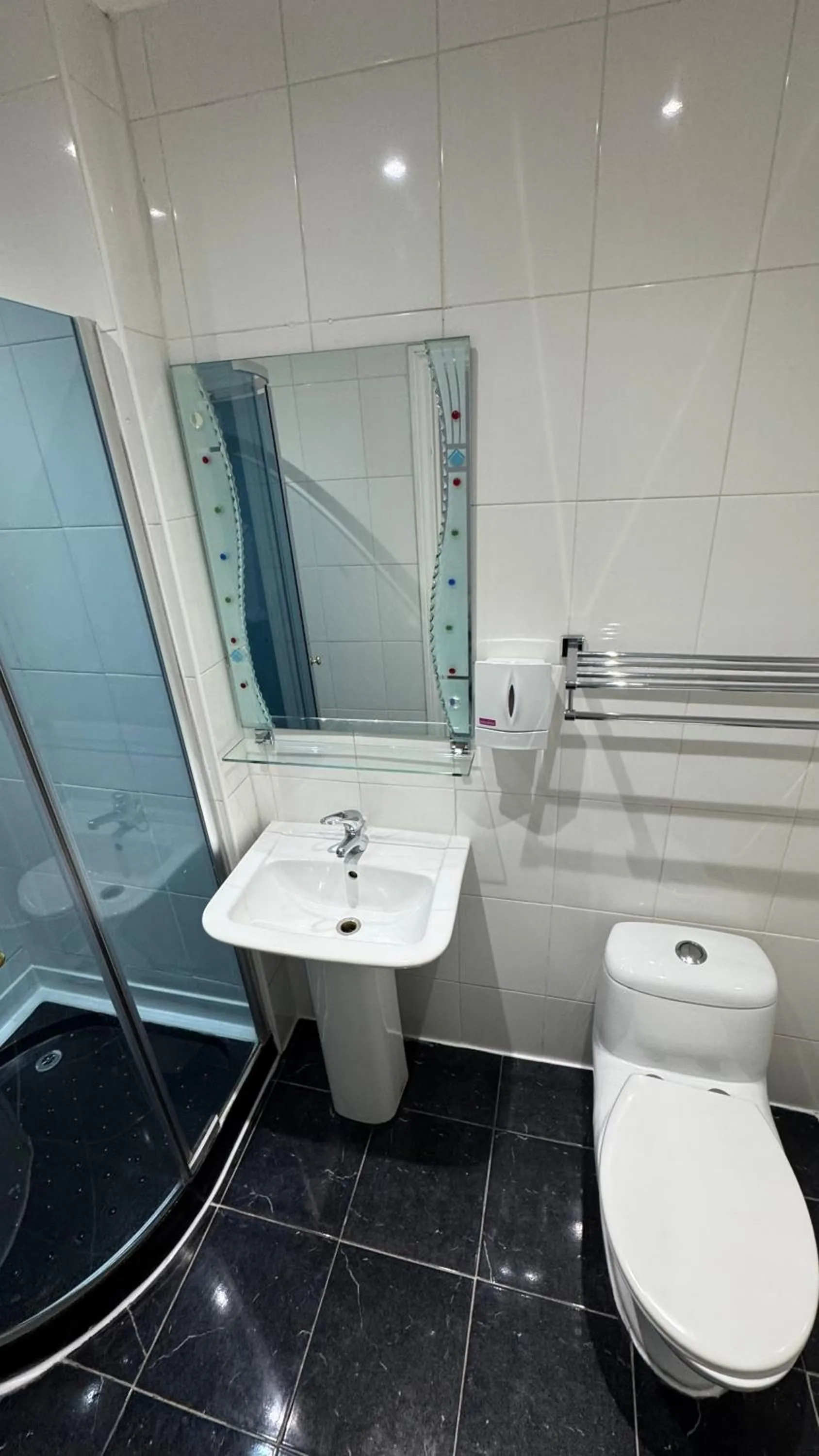 Shower in Newham Hotel