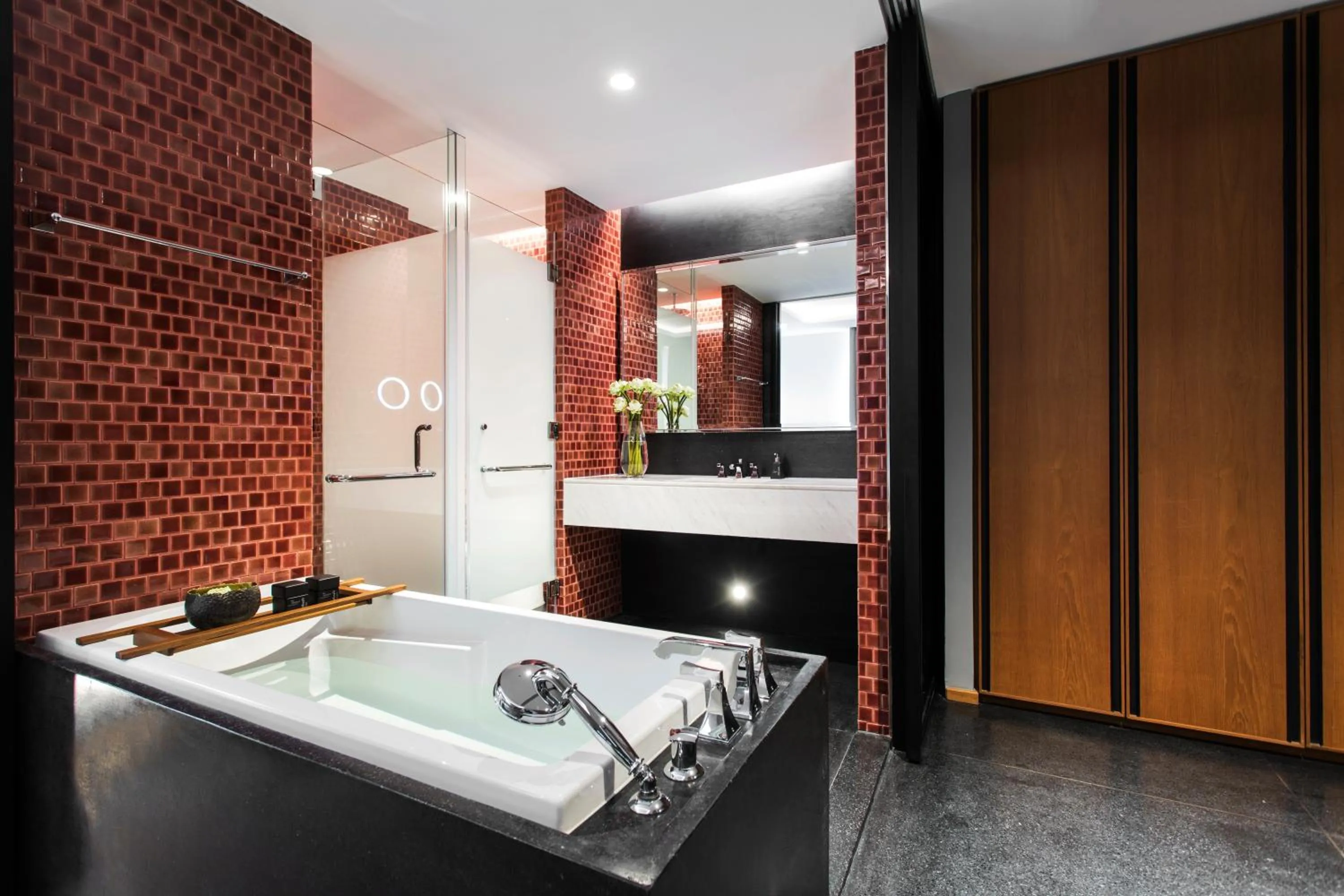 Bathroom in Anantara Chiang Mai Serviced Suites
