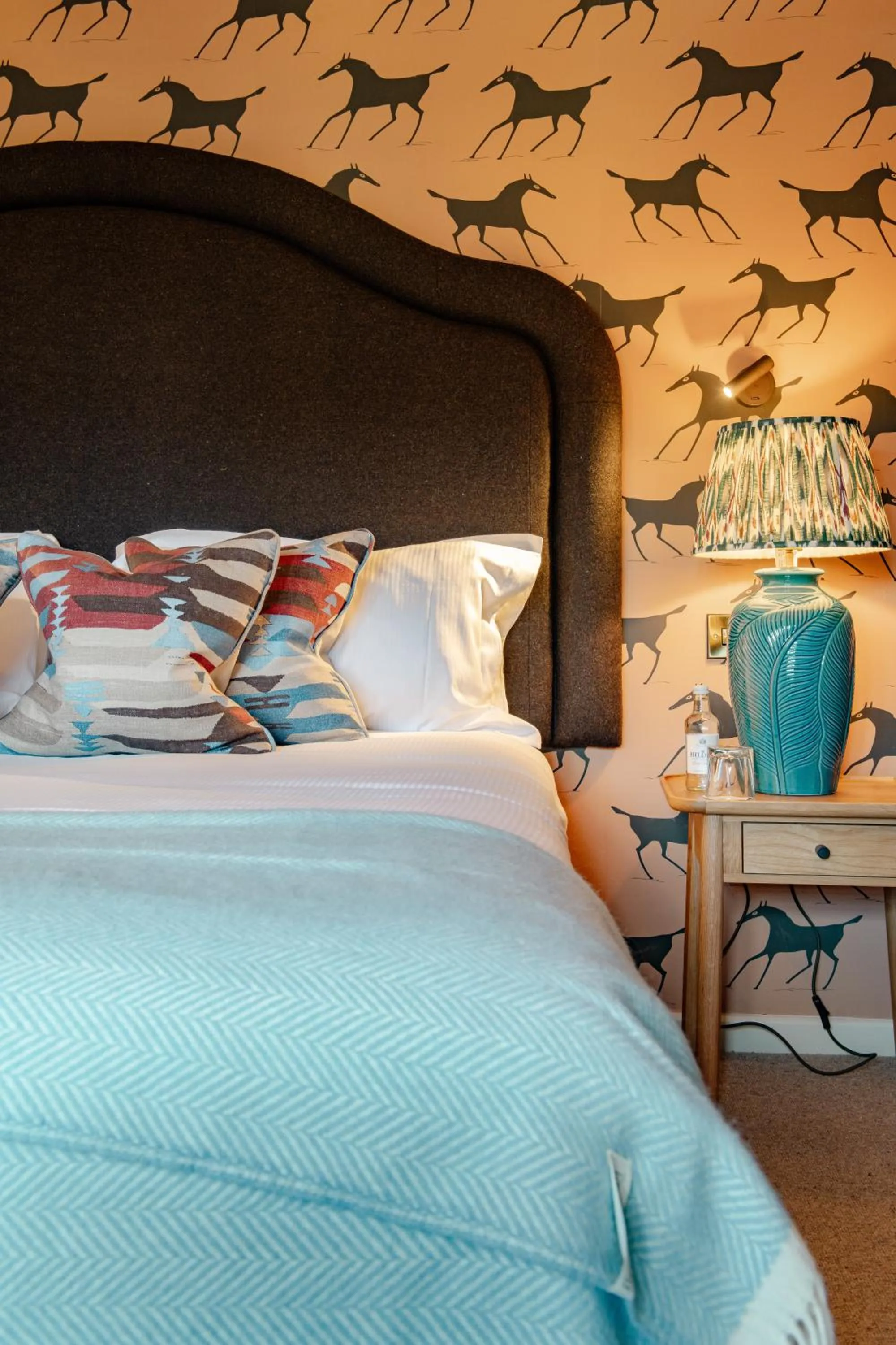 Bed in The Manor House Hotel