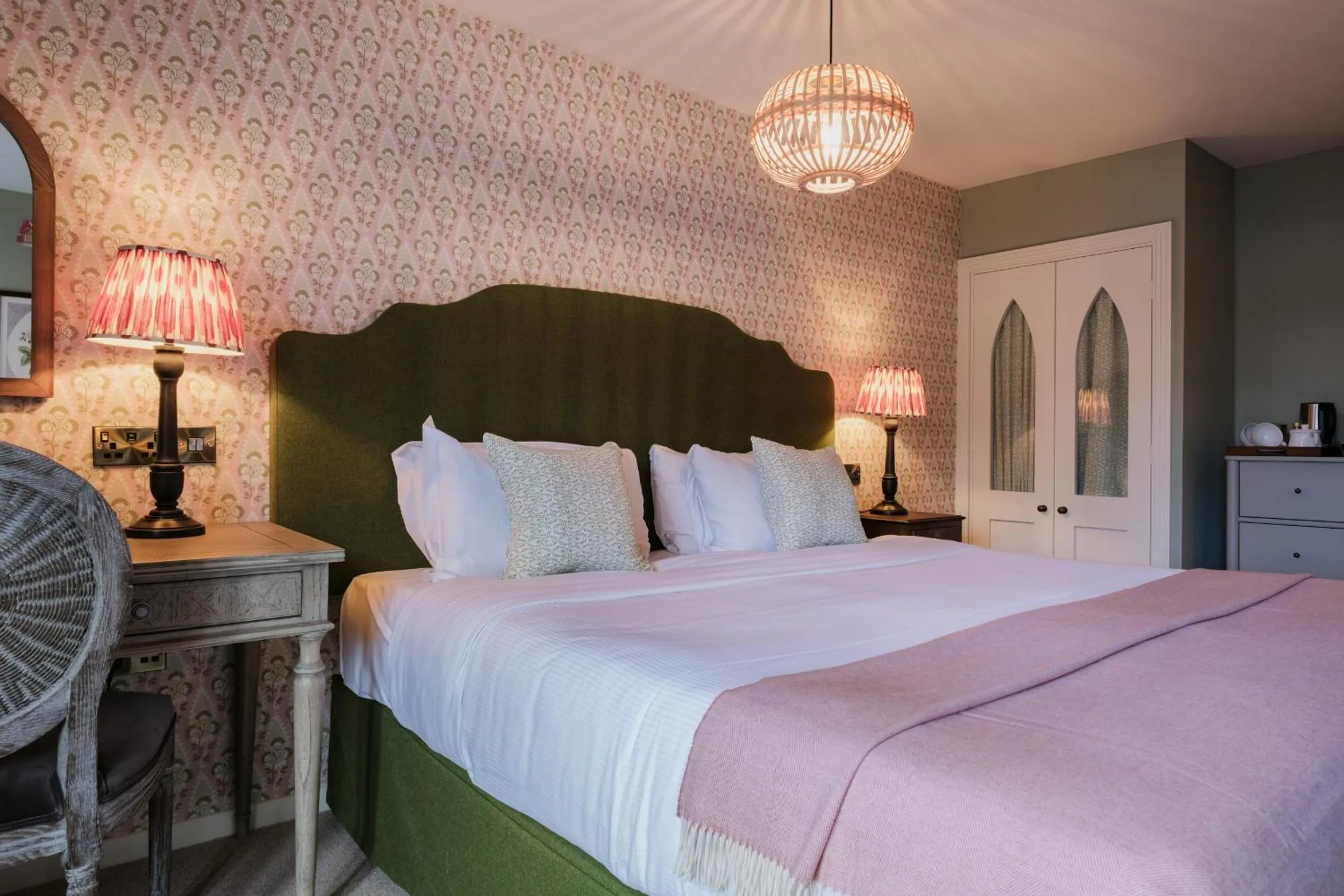 Bed in The Manor House Hotel