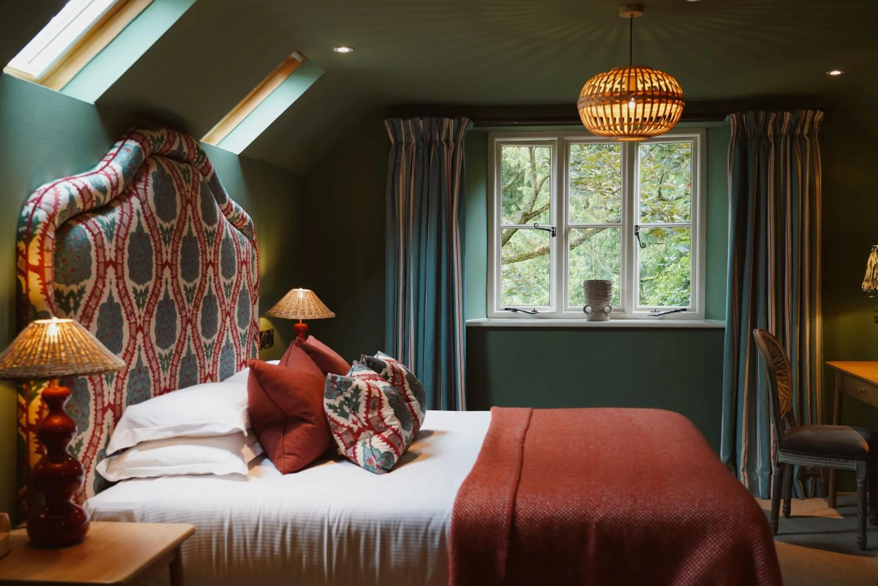 Bed in The Manor House Hotel