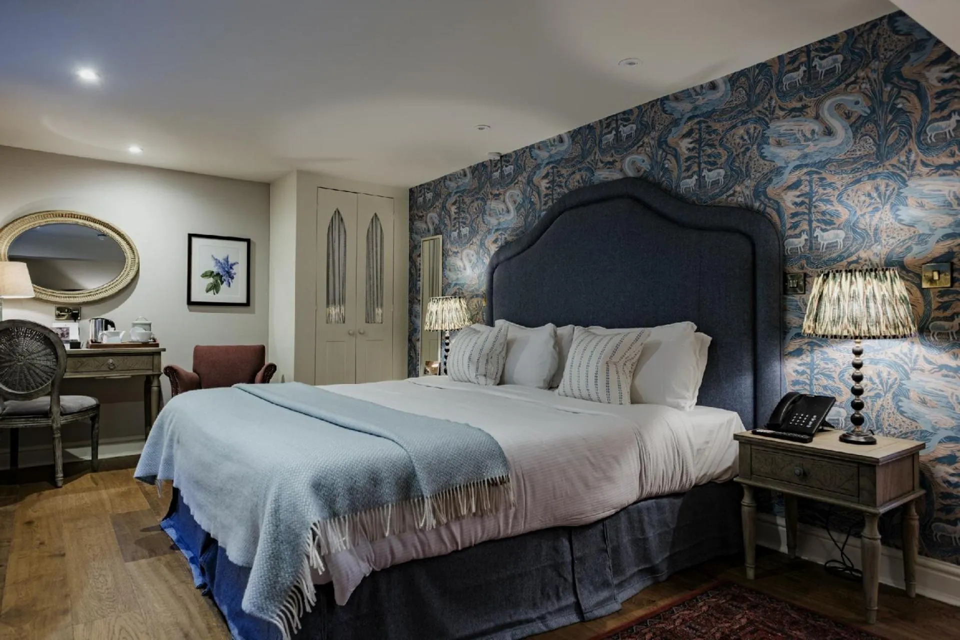 Bed in The Manor House Hotel