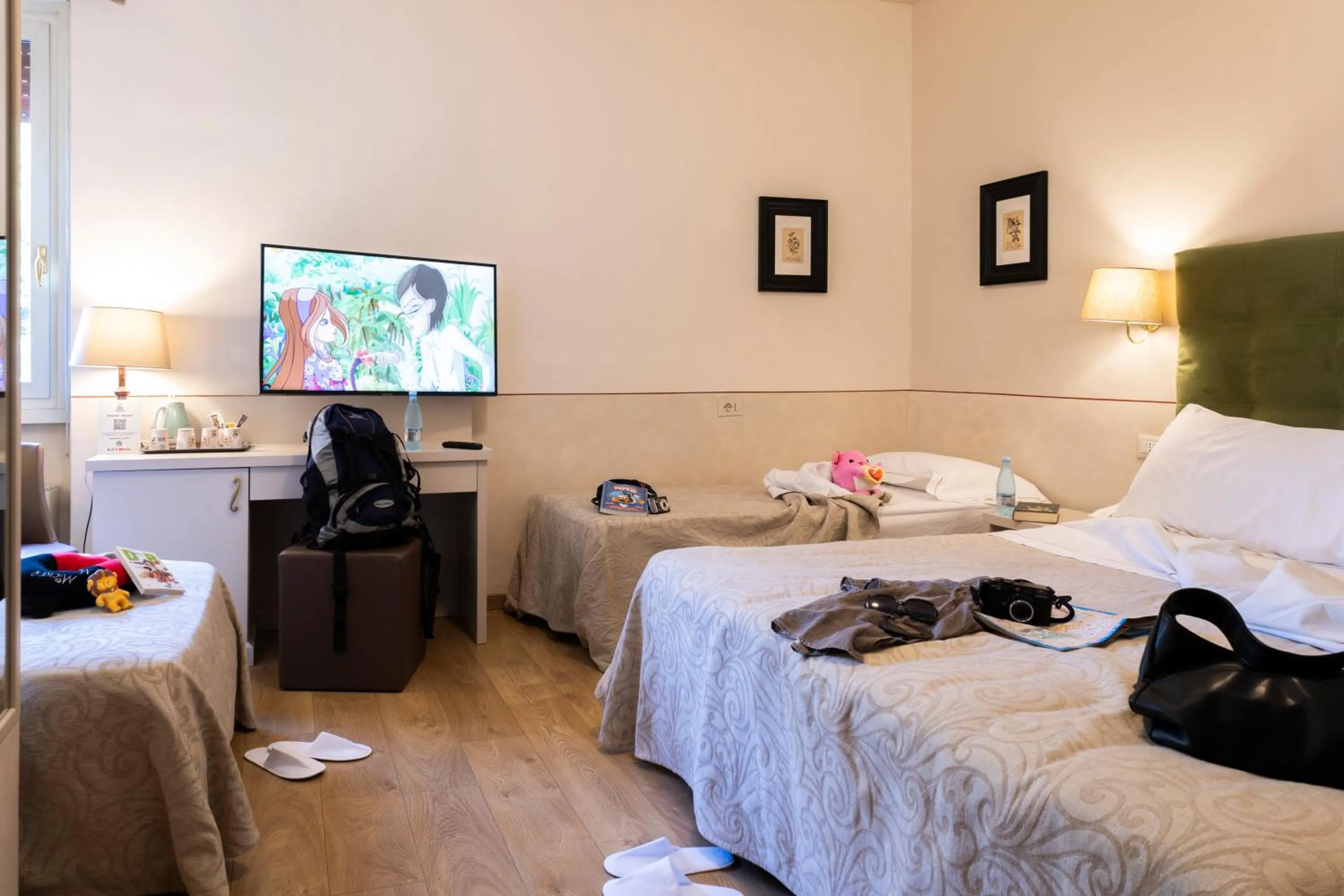 Bed in Hotel Ambasciatori